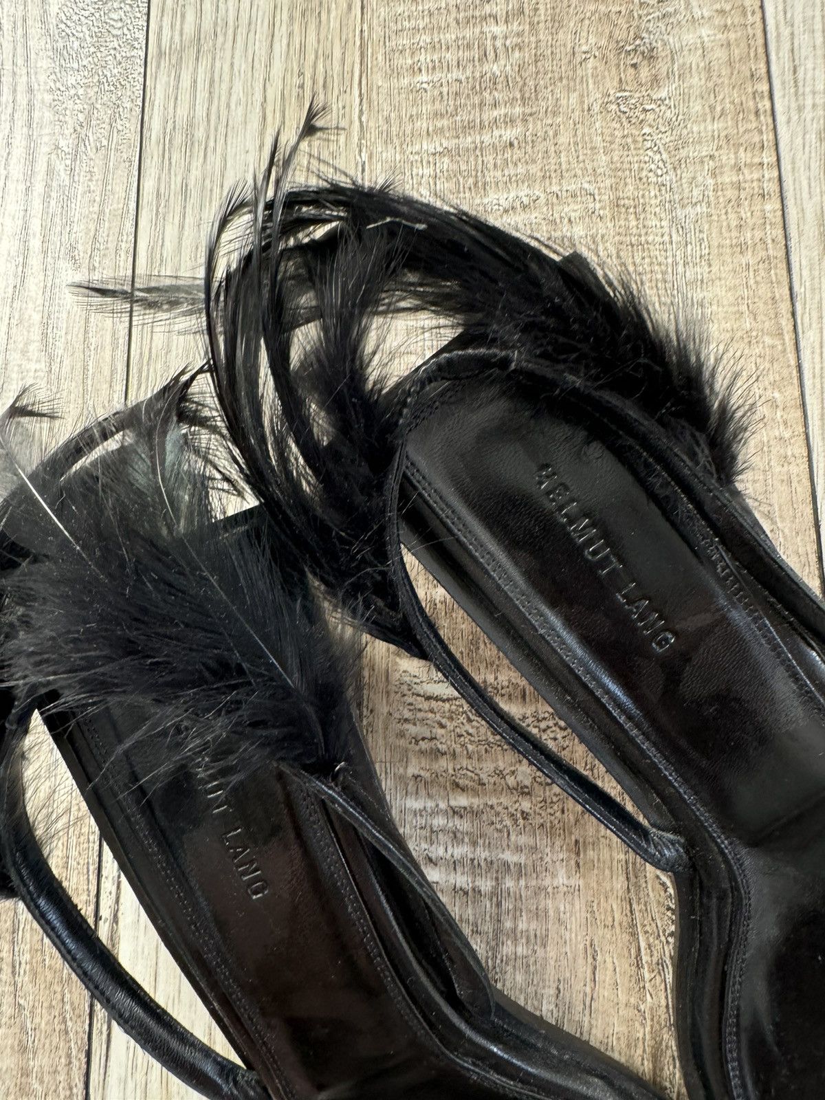Helmut Lang Helmut Lang feather sandals Size US 10.5 / IT 40.5 - 8 Thumbnail