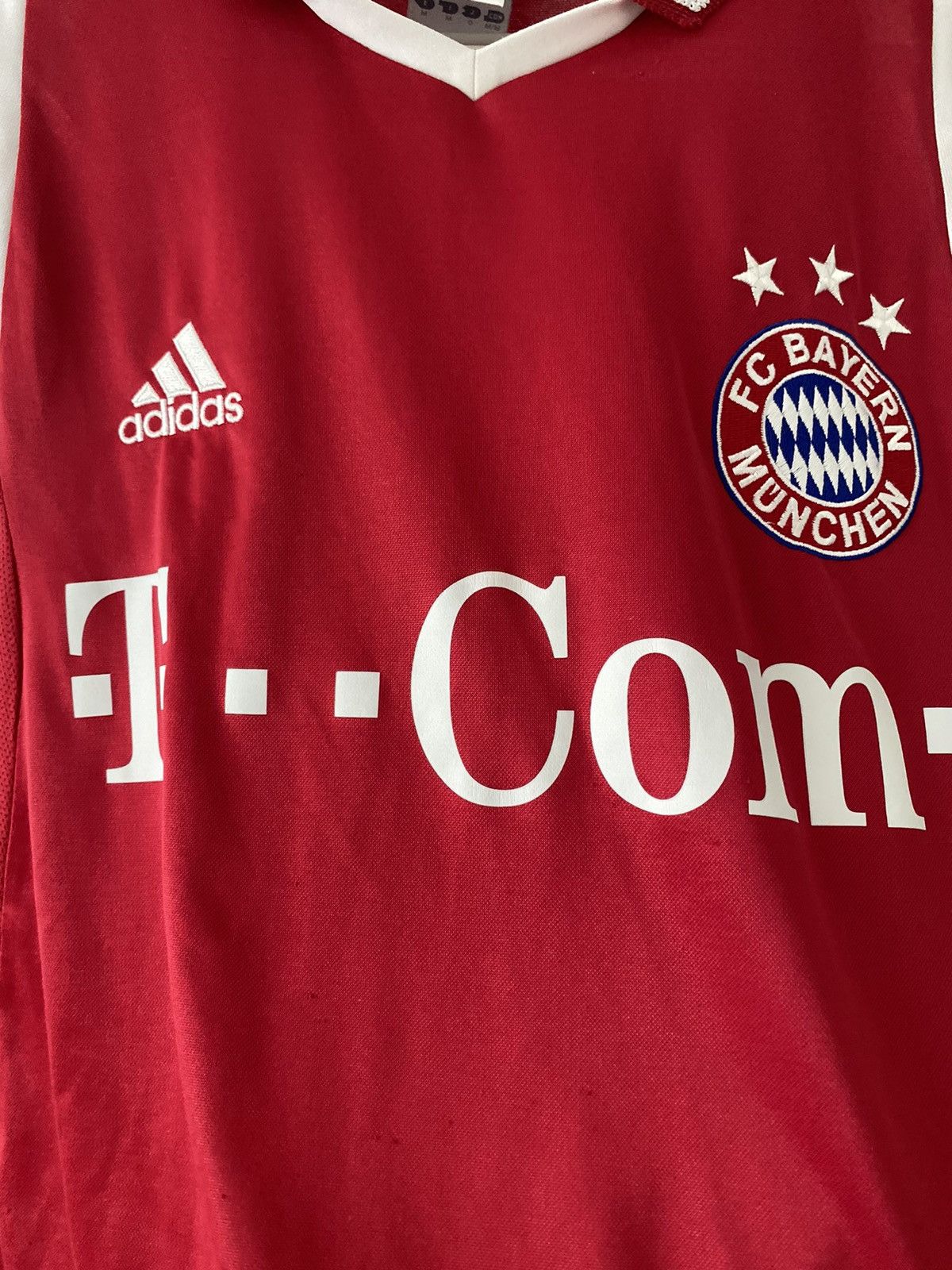 Adidas × Vintage JERSEY BAYER MUNICH 2003-2004 #13 [Ballack] VINTAGE RARE Size US M / EU 48-50 / 2 - 5 Thumbnail