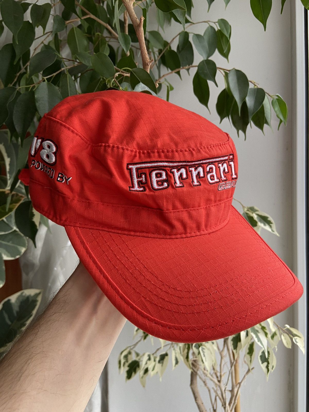 Ferrari Rare Ferrari Gear V8 racing cap Size ONE SIZE - 1 Thumbnail
