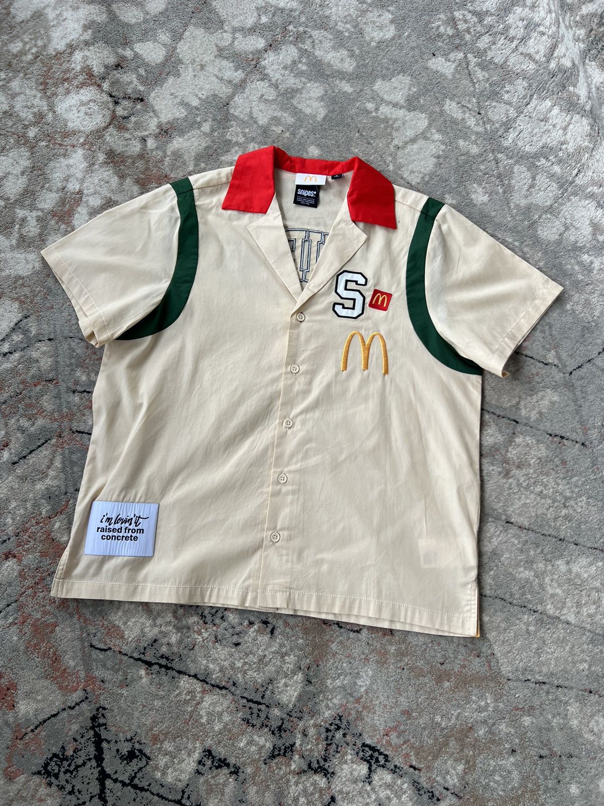 Snipes Snipes McDonald's Shirt Size US S / EU 44-46 / 1 - 2 Thumbnail