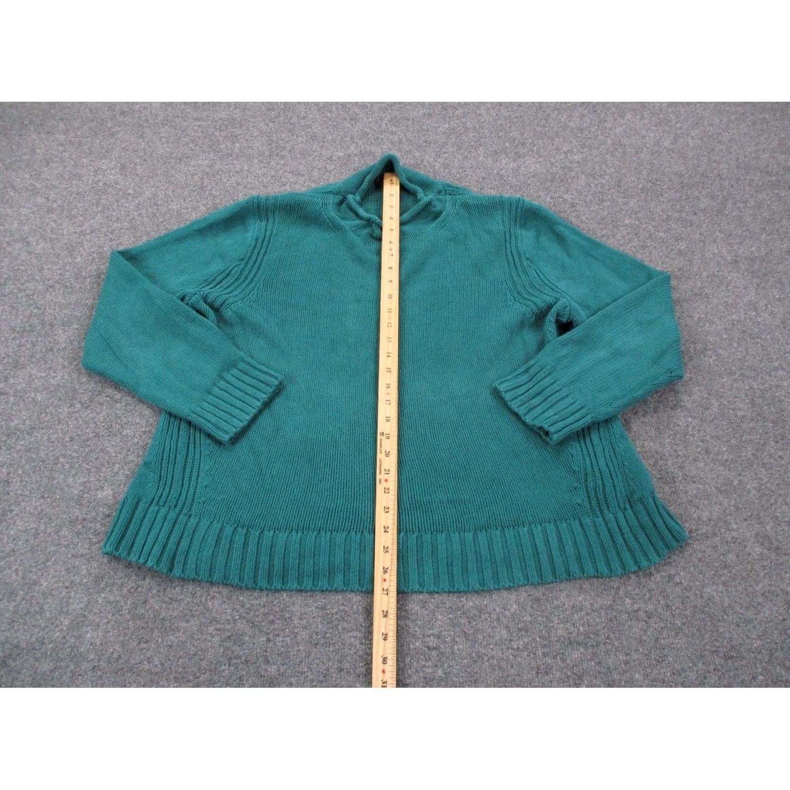 J.Crew Vintage J.Crew Sweater Women 2X Oarsman Roll Neck Heavy Chunky Knit Fisherman Size XXL / US 16-18 / IT 52-54 - 3 Thumbnail