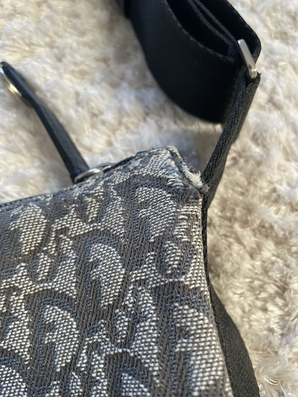 Dior × Vintage 🔥 Christian Dior Shoulder Bag Vintage Oblique Size ONE SIZE - 4 Thumbnail