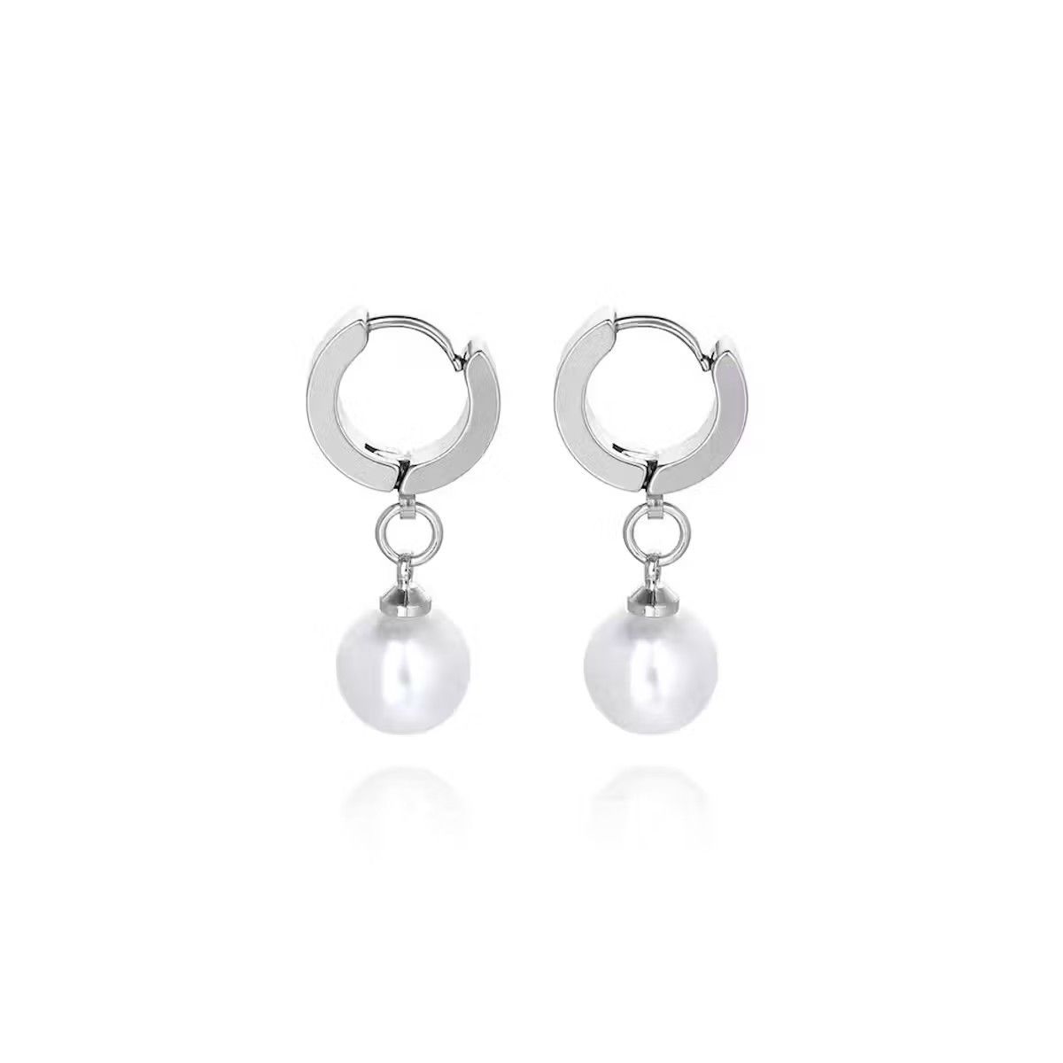 Designer Vintage pearl earrings Size ONE SIZE - 4 Thumbnail
