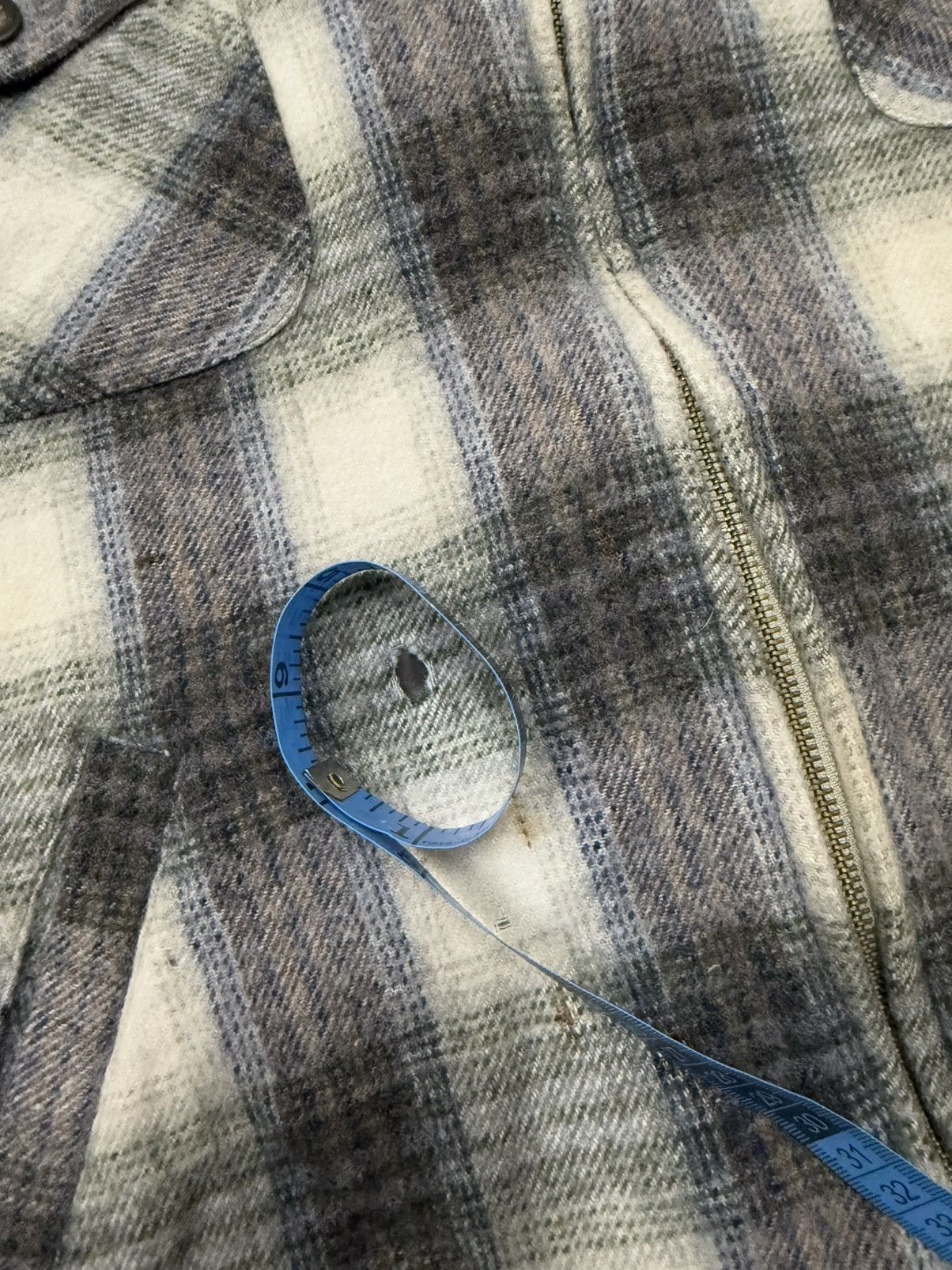 Japanese Brand × Uniqlo × Vintage Vintage 90s Uniqlo Plaid Tweed Chekered Flanel Wool Jacket Size US L / EU 52-54 / 3 - 16 Thumbnail