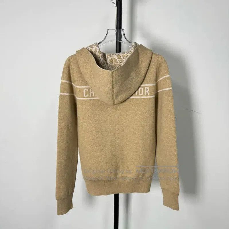 Dior Dior Beige Wool Women's Cardigan . Size XS / US 0-2 / IT 36-38 - 2 Thumbnail