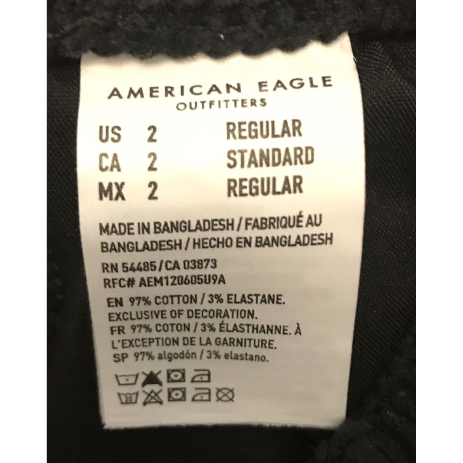 American Eagle Outfitters NWT Item Specifications: Running Size 26" / US 2 / IT 38 - 3 Thumbnail