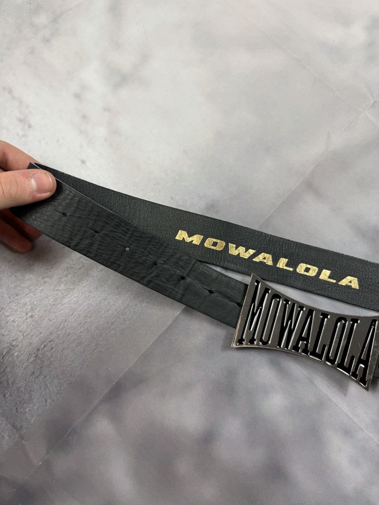 Mowalola Mowalola Belt y2k big buckle vintage Size ONE SIZE - 4 Thumbnail