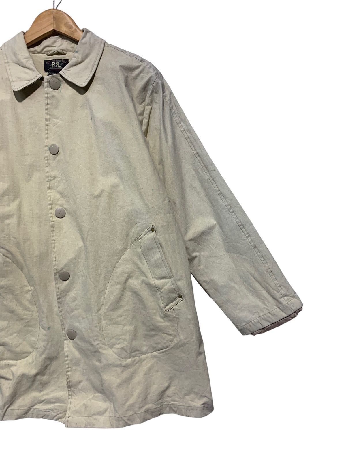 RRL Ralph Lauren 🔥DOUBLE RL WATERPROOF COATS JACKET Size US XL / EU 56 / 4 - 4 Thumbnail