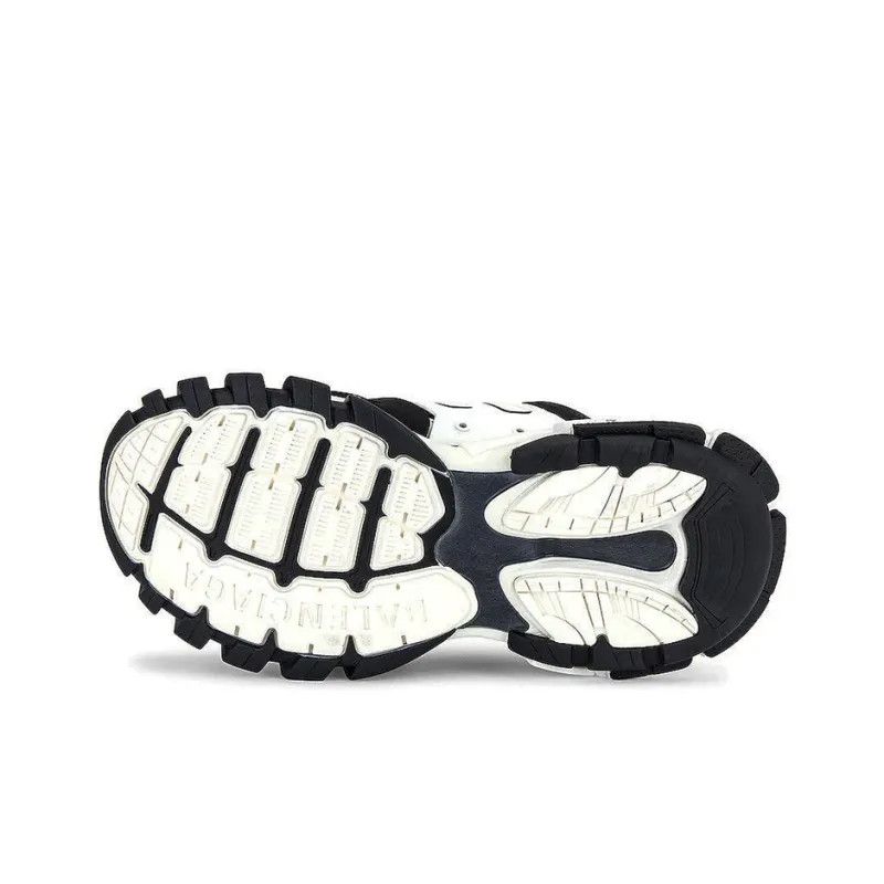 Balenciaga o1mt1gz0924 Track Mule Bicolor in White/Black Size US 7 / EU 40 - 4 Thumbnail