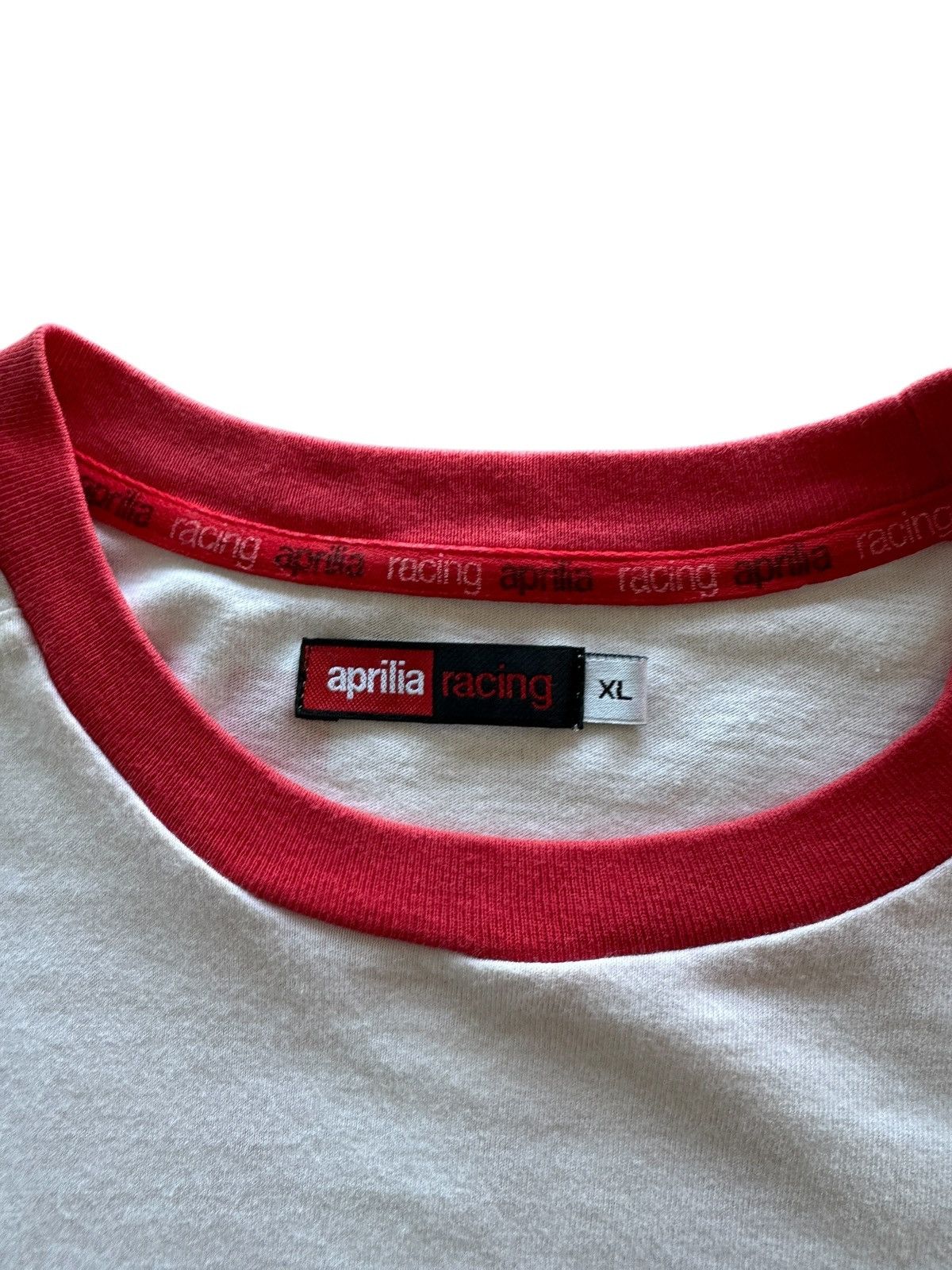 Other Retro Aprilia Racing Double Sided Embroidered Patch T-Shirt Size US XL / EU 56 / 4 - 4 Thumbnail
