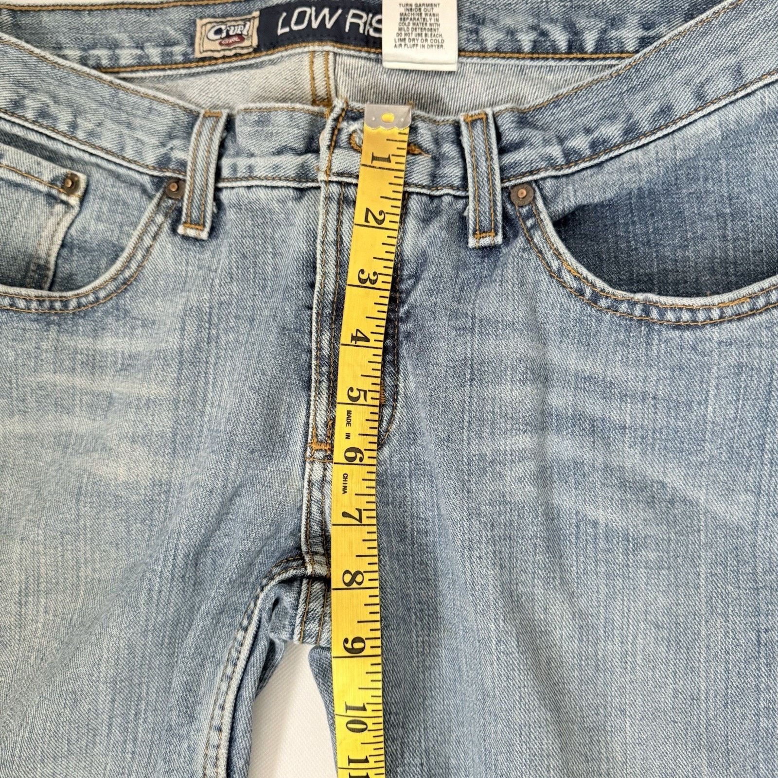 Other Y2K 90's Cruel Girl Jeans 30WX31 Low Rise Relaxed Western Size 30" / US 8 / IT 44 - 6 Thumbnail