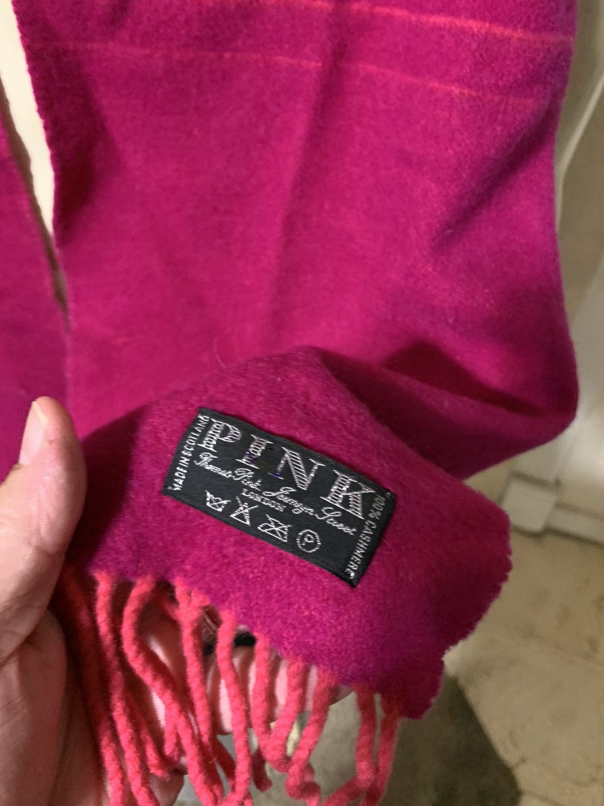 Thomas Pink 100% Cashmere scarf Size ONE SIZE - 4 Thumbnail