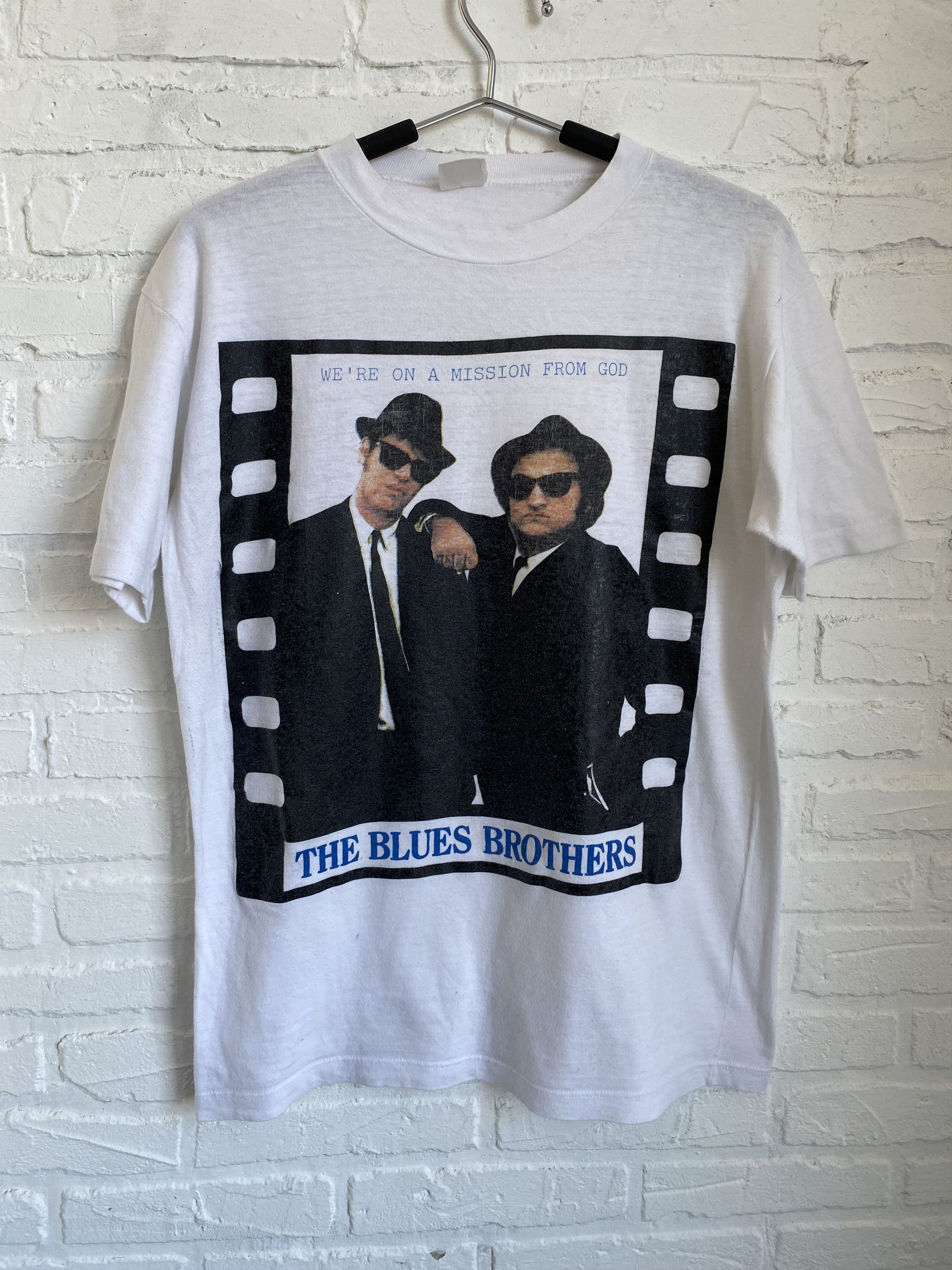 Band Tees × Vintage Vintage 80s The Blues brothers blues soul t-shirt Size US L / EU 52-54 / 3 - 1 Thumbnail