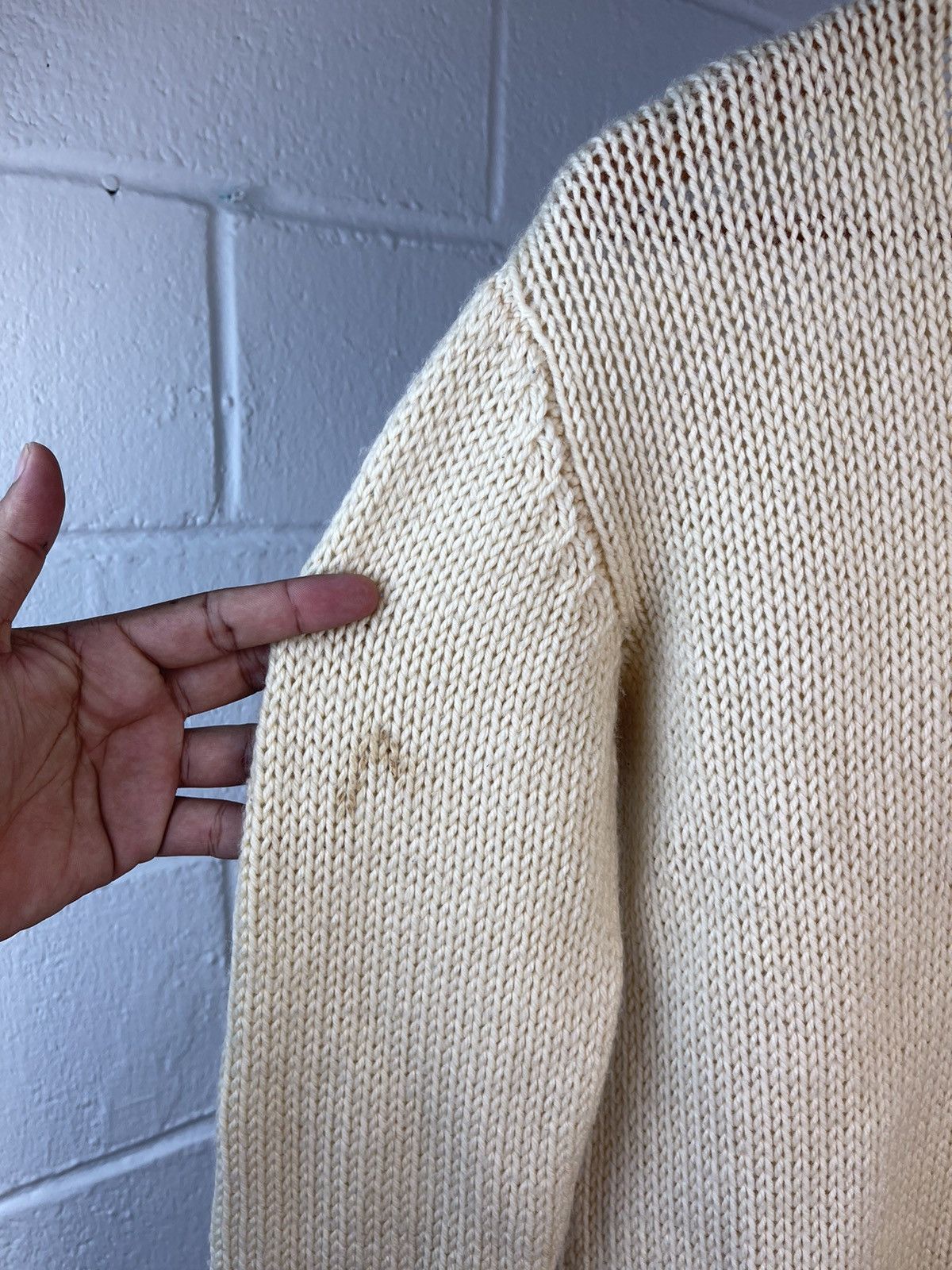 Raf Simons A/W 1997 Raf Simons Distressed Cable Knit Size US M / EU 48-50 / 2 - 18 Thumbnail