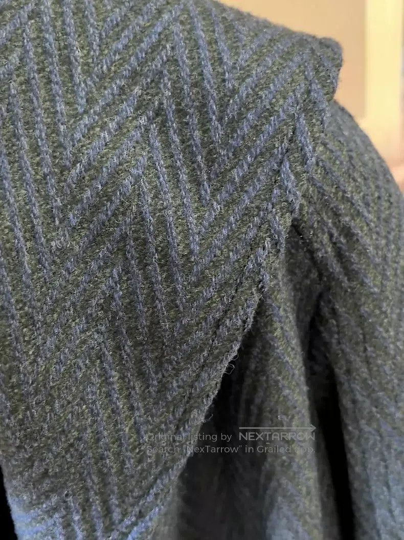 Hermes Hermes Navy Collar Wool Coat Size XS / US 0-2 / IT 36-38 - 4 Thumbnail