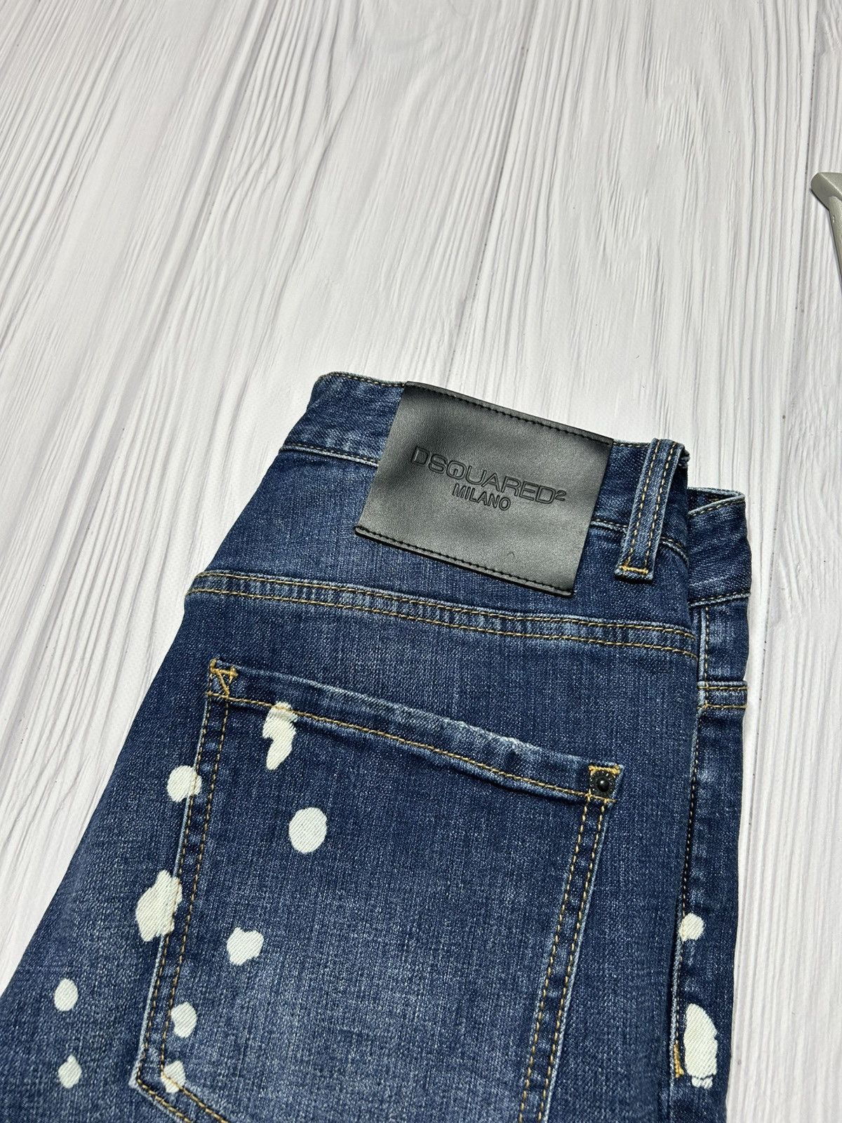Dsquared2 Dsquared2 Acid Wash Denim Pants Size 32 Made In Italy Size US 32 / EU 48 - 9 Thumbnail