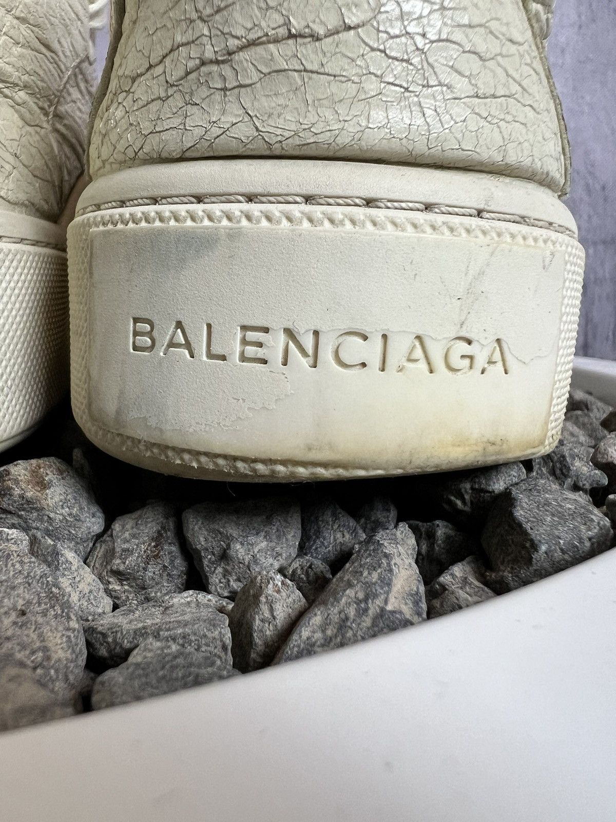 Balenciaga Balenciaga arena low leather sneakers Size US 7 / EU 40 - 4 Thumbnail