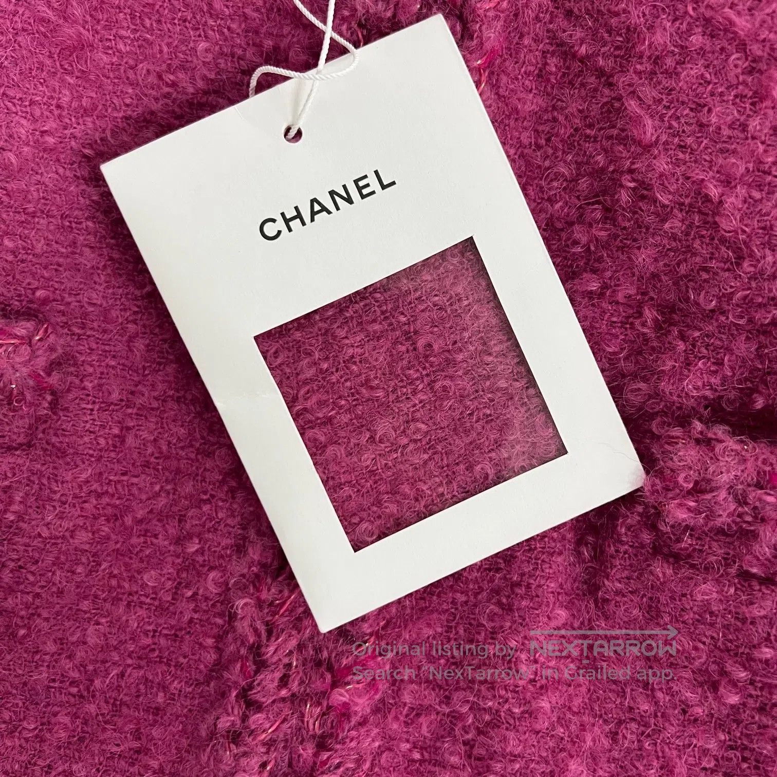 Chanel Chanel size 34 Long coat made of coarse wool| Size S / US 4 / IT 40 - 4 Thumbnail