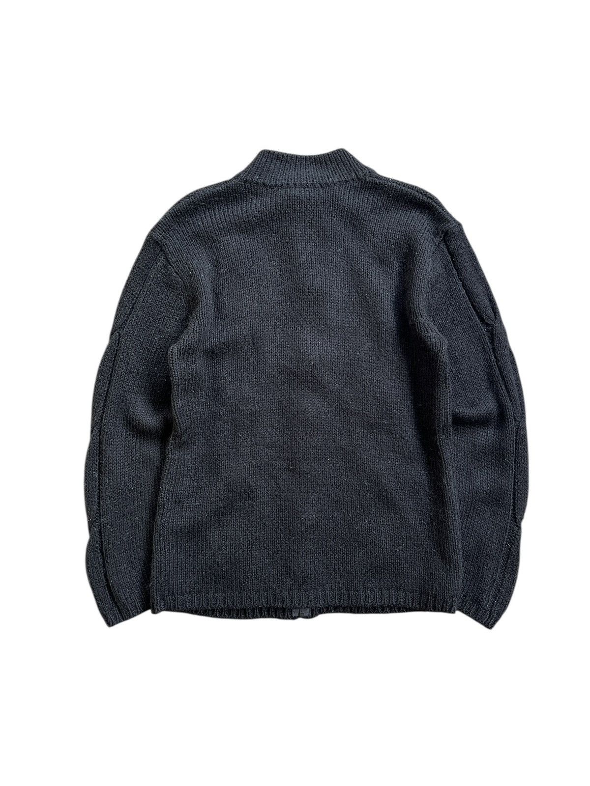 Tornado Mart 2000s Tornado Mart Zipper Knit Sweater Size US M / EU 48-50 / 2 - 2 Thumbnail