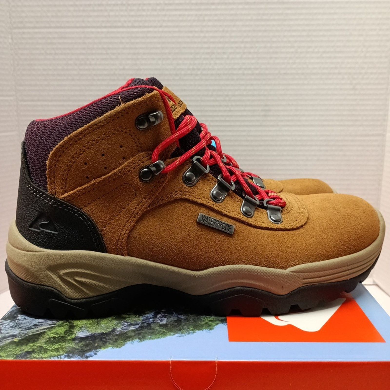 Other Ozark Trail Women's Waterproof Hiker Boots Wheat Size 6.5 Size US 6.5 / IT 36.5 - 1 Thumbnail