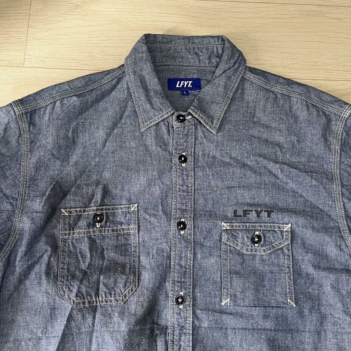 Lafayette 148 Lafayette Union Made classic chambray shirt 🔵 Size US L / EU 52-54 / 3 - 3 Thumbnail