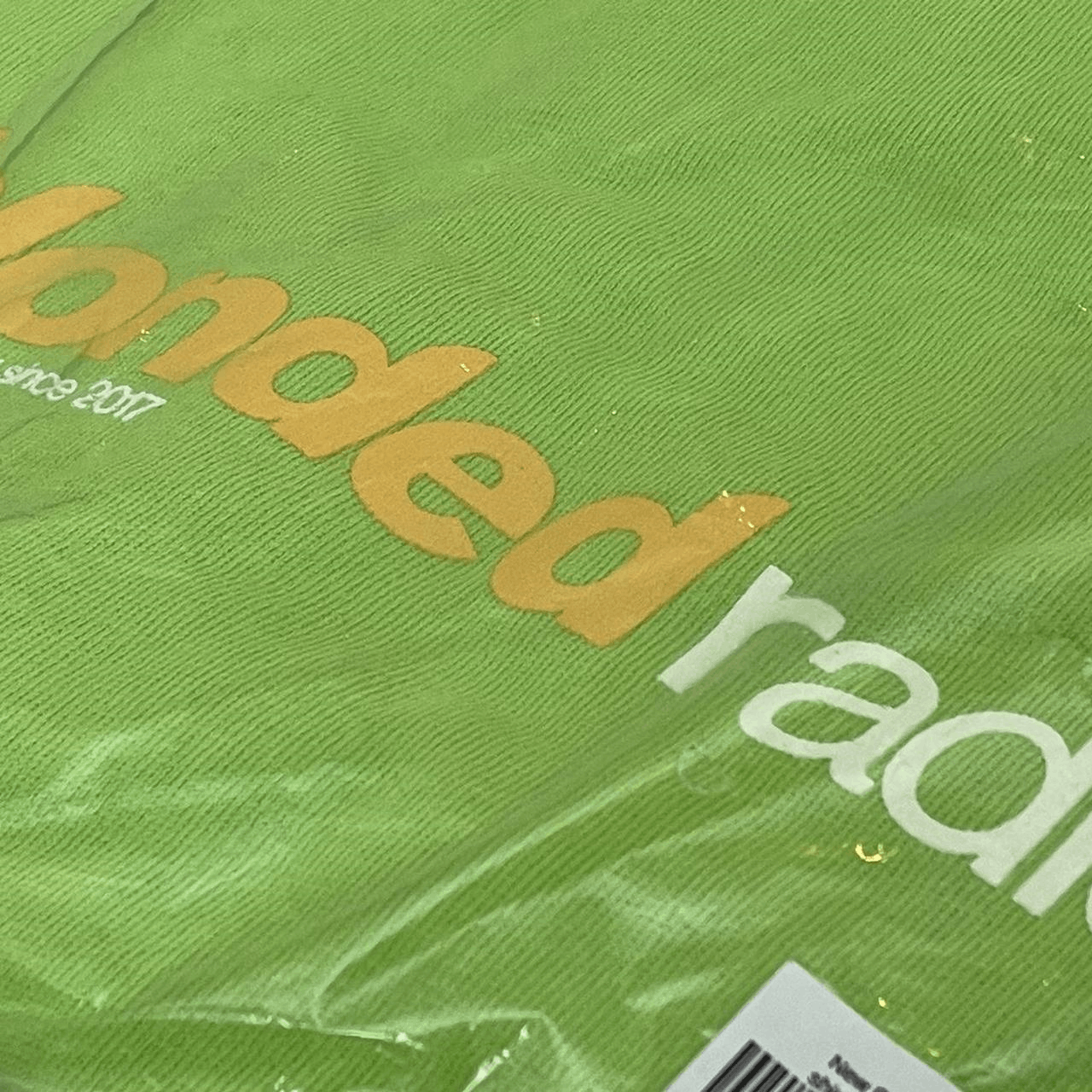 Frank Ocean Medium New Classic Logo Tee Bolt Yellow Blonded Radio LSD Size US M / EU 48-50 / 2 - 3 Thumbnail
