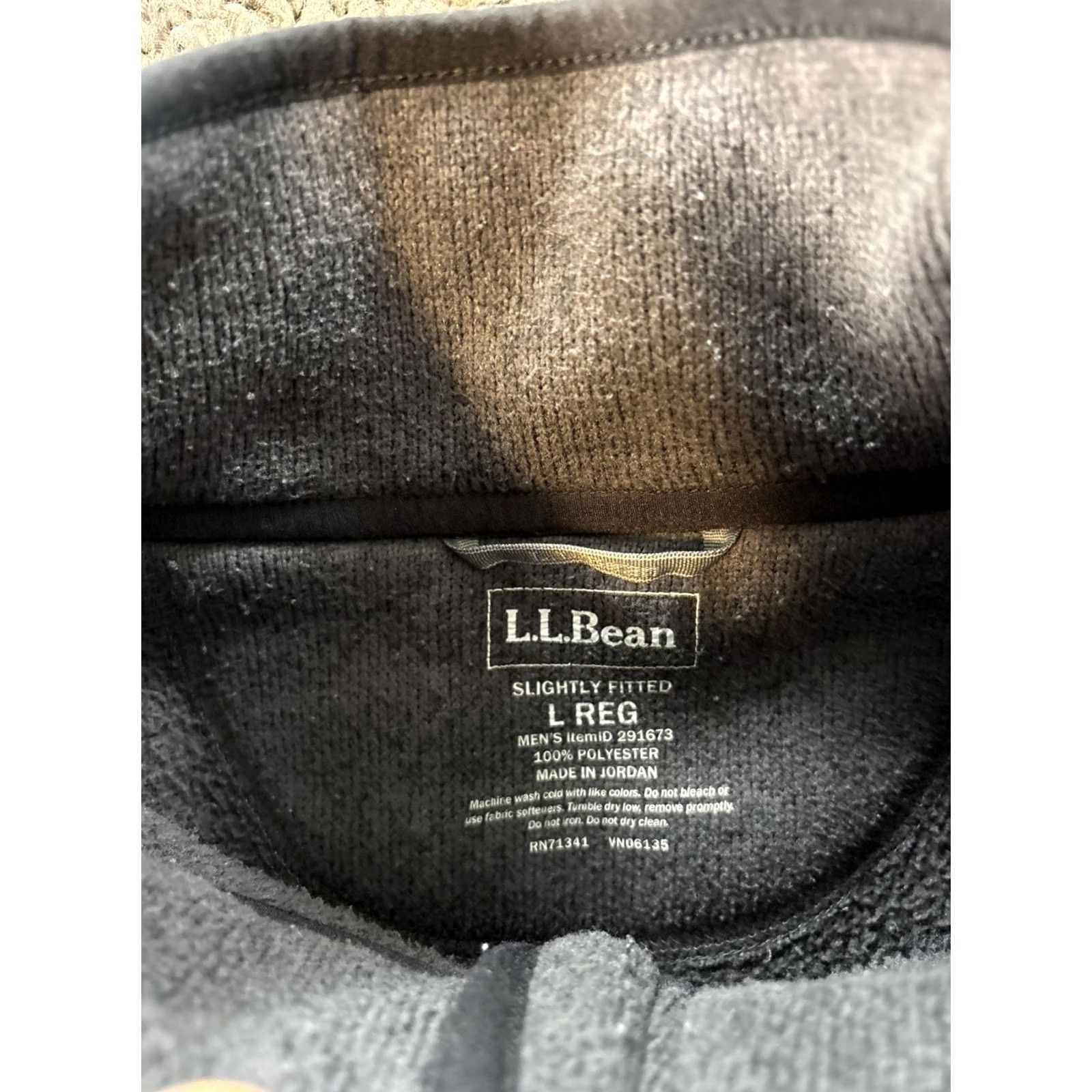 Vintage LL Bean Jacket Mens Large Gray Better Sweater Fleece Outdoor ZIp Windbreaker Polyester L L Bean 291673 Size US L / EU 52-54 / 3 - 4 Thumbnail