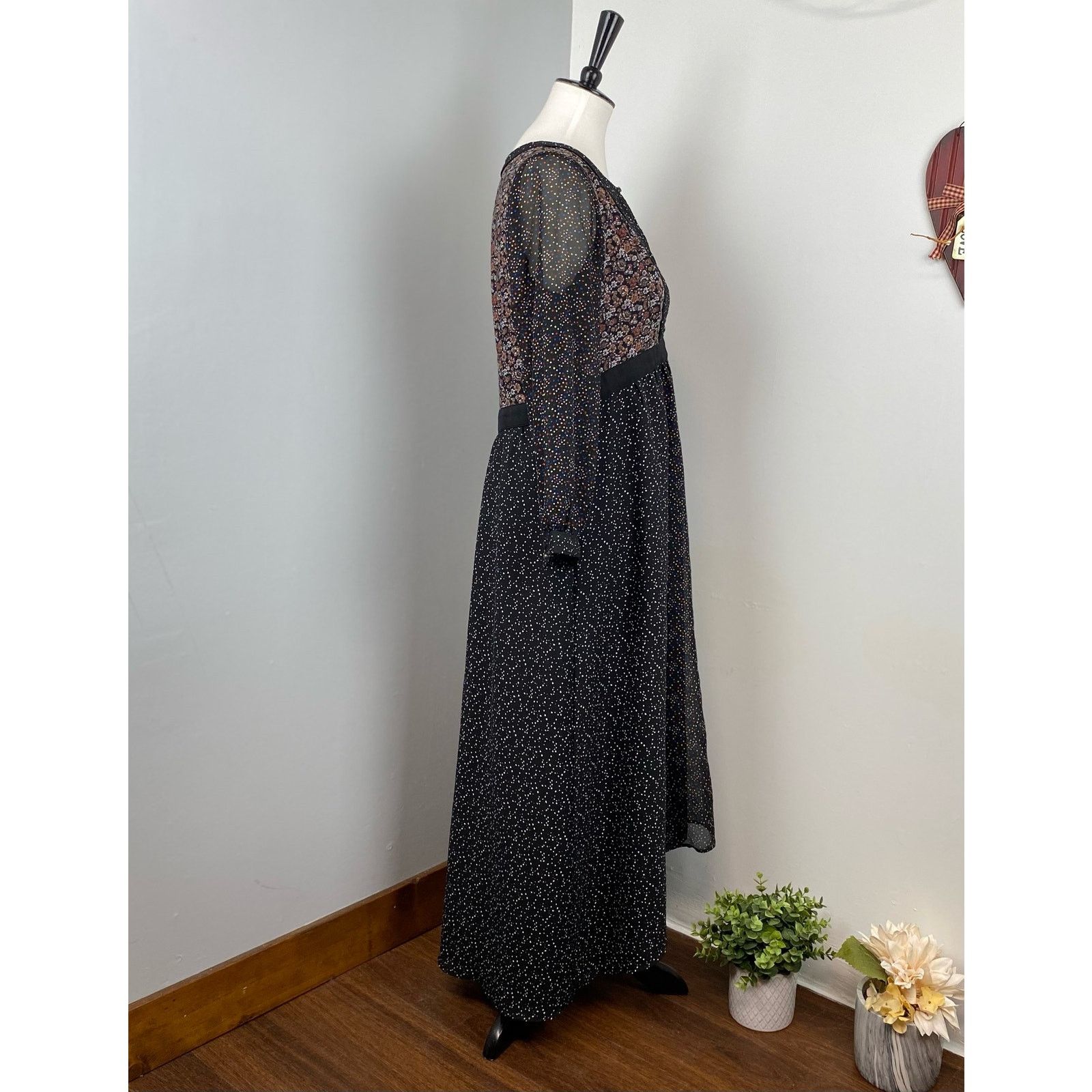 Anthropologie NWT Anthropologie Floreat CountrySide Prairie Dress Sz 4 Size S / US 4 / IT 40 - 5 Thumbnail