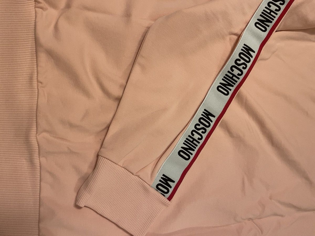 Moschino Moschino Pink Logo Tape Sweatshirt Size US M / EU 48-50 / 2 - 5 Thumbnail
