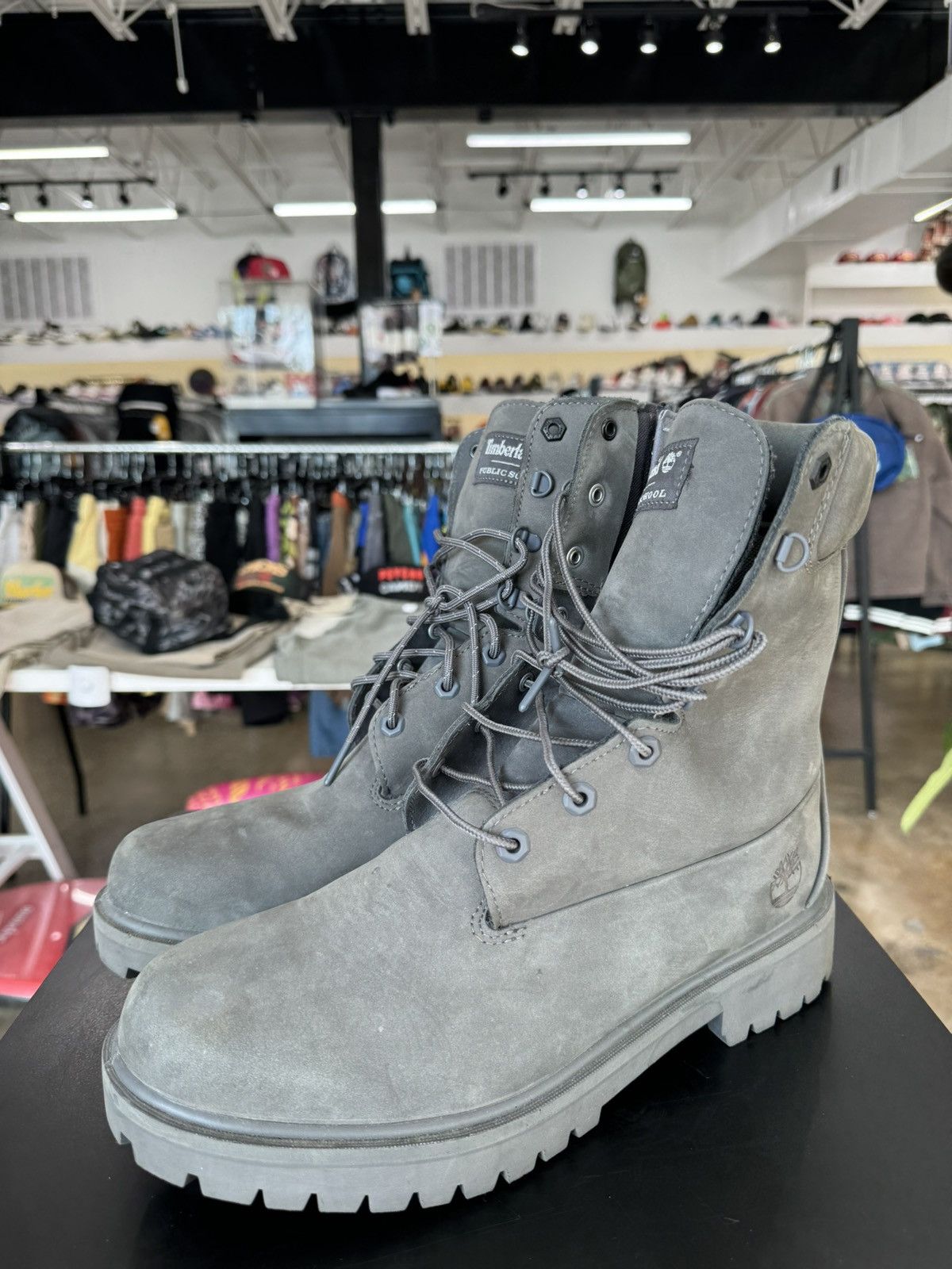 Public School × Timberland Timberland PSNY 8” Side Zip Boot