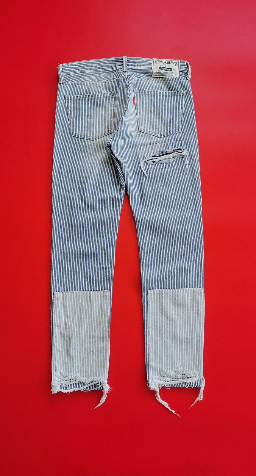 Kapital Hickory Boro Patches Rodeo Crowns Japan Jeans Size US 30 / EU 46 - 7 Thumbnail