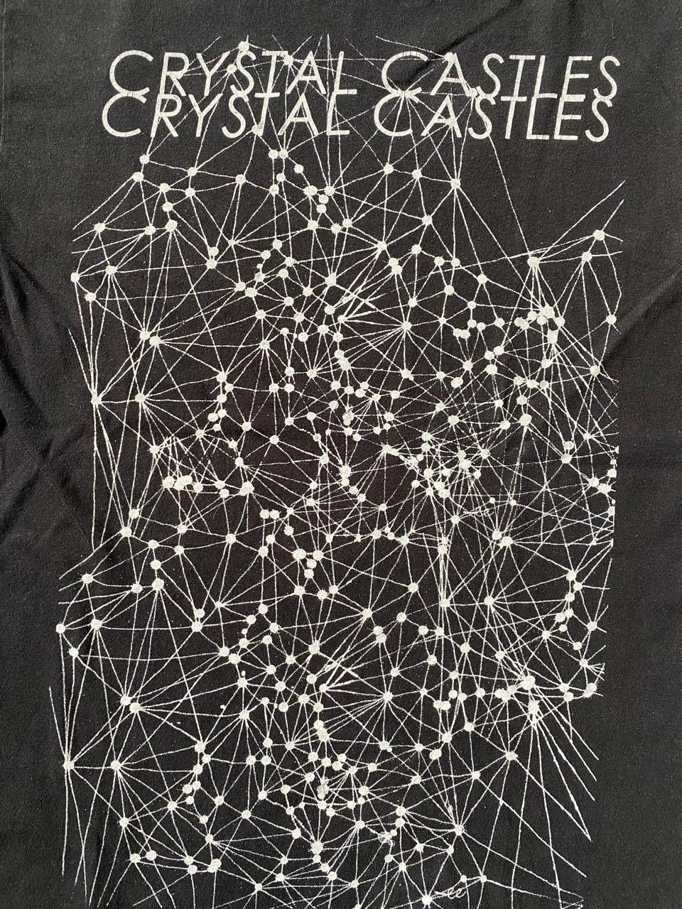 Band Tees × Vintage Crystal Castles Crimewave Shirt size S Size US M / EU 48-50 / 2 - 3 Thumbnail