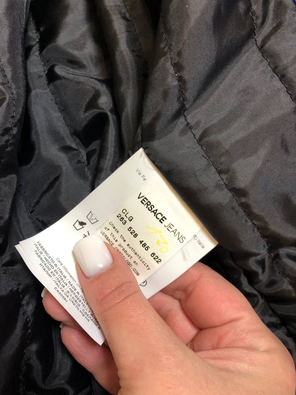 Versace Versace Men's Vintage Flight Jacket Blue Size M From Japan Size US M / EU 48-50 / 2 - 14 Thumbnail
