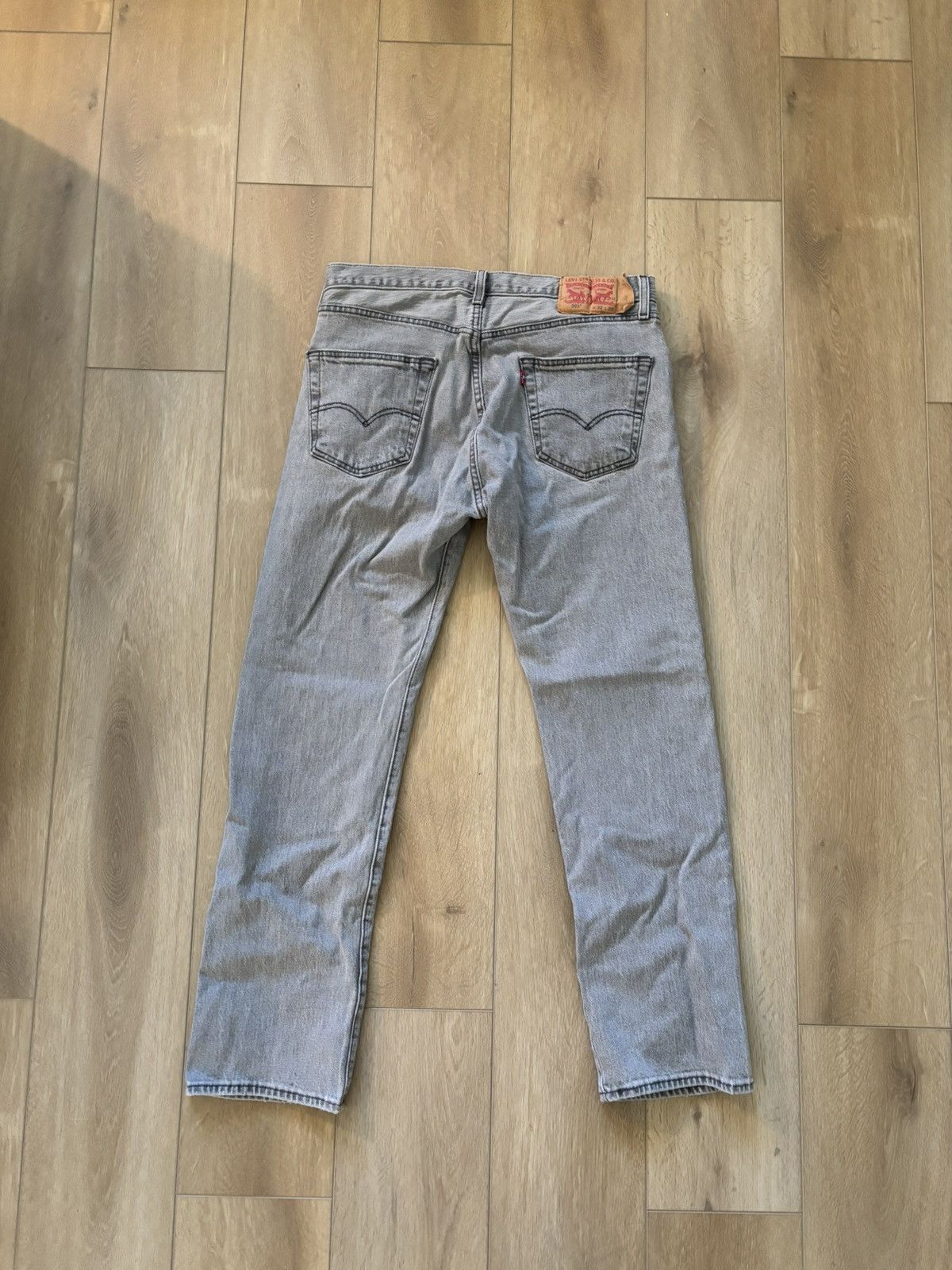 Levi's Levis 501 faded grey jeans Size US 32 / EU 48 - 2 Thumbnail