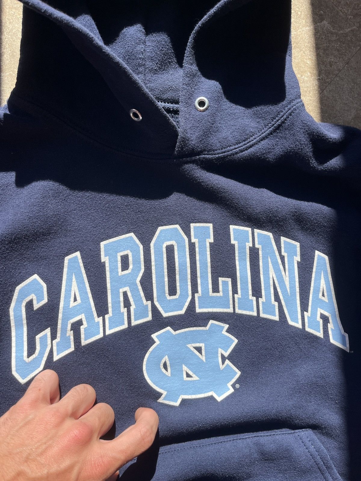 Vintage Vintage Y2K University of North Carolina Hoodie Size US S / EU 44-46 / 1 - 4 Thumbnail