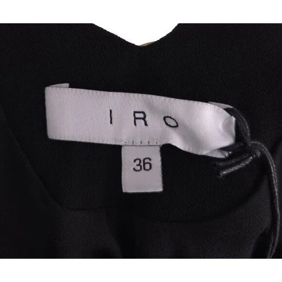 Iro IRO Breen Crepe Cold Shoulder Dress Size FR 36 US 4 S Women Size S / US 4 / IT 40 - 11 Thumbnail