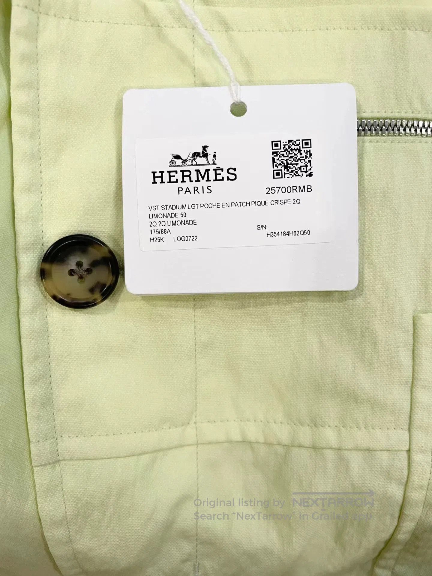 Hermes Hermes Size 175 Blazer Jacket. Size US XL / EU 56 / 4 - 8 Thumbnail