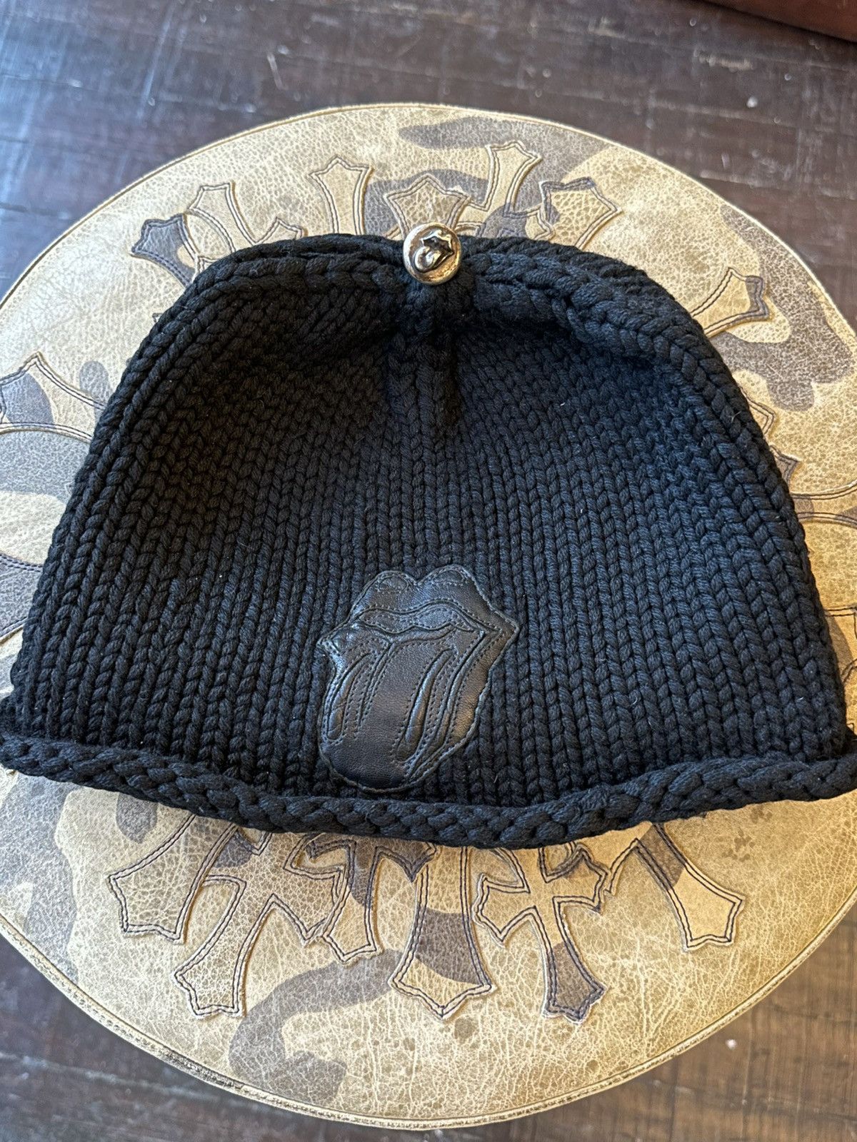 Chrome Hearts CHROME HEARTS ROLLING STONES VINTAGE BEANIE Size ONE SIZE - 2 Thumbnail