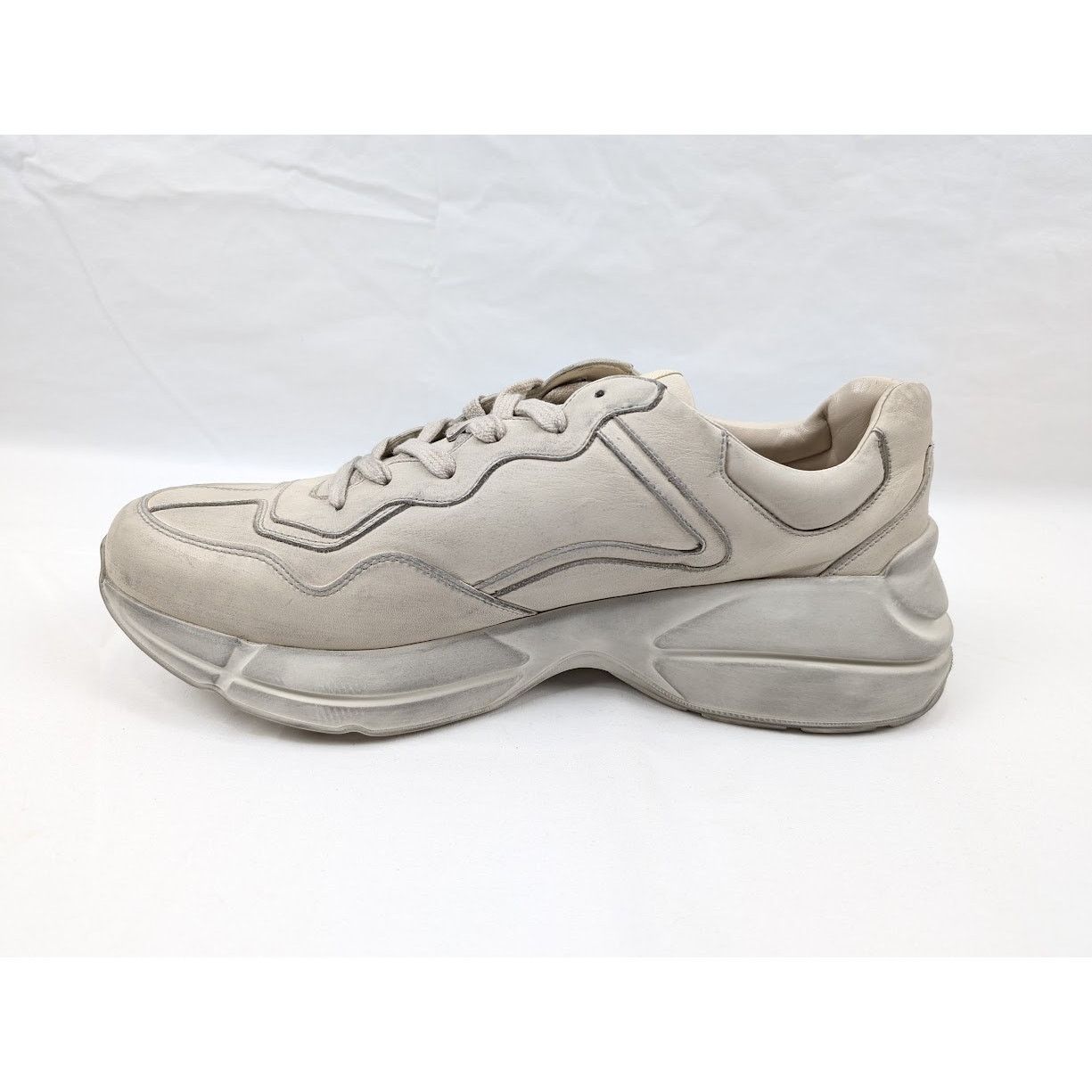 Gucci o1rshd1 Q:2 / Miro Soft Sneakers in Ivoire Size US 11.5 / EU 44-45 - 10 Thumbnail