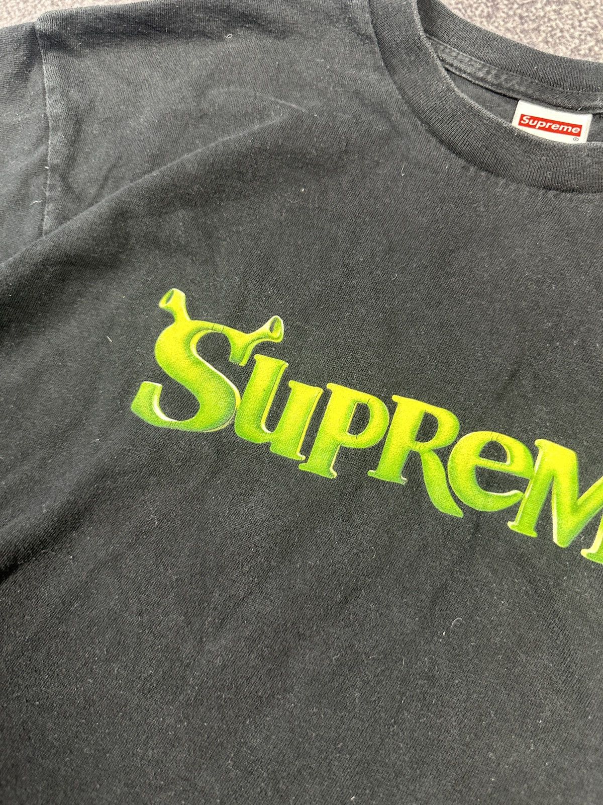 Supreme Y2K Supreme Shrek Logo T-shirt Rare Streetwear USA Style M Size US M / EU 48-50 / 2 - 3 Thumbnail