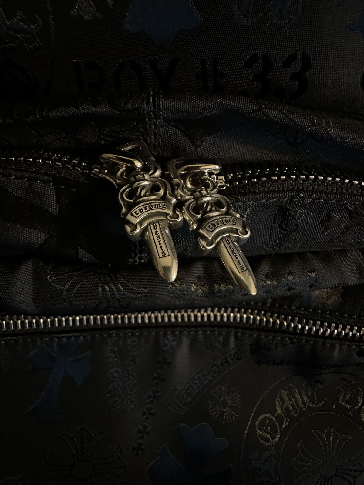 Chrome Hearts CHROME HEARTS STENCIL 7TH GRADE NYLON BACKPACK Size ONE SIZE - 6 Thumbnail