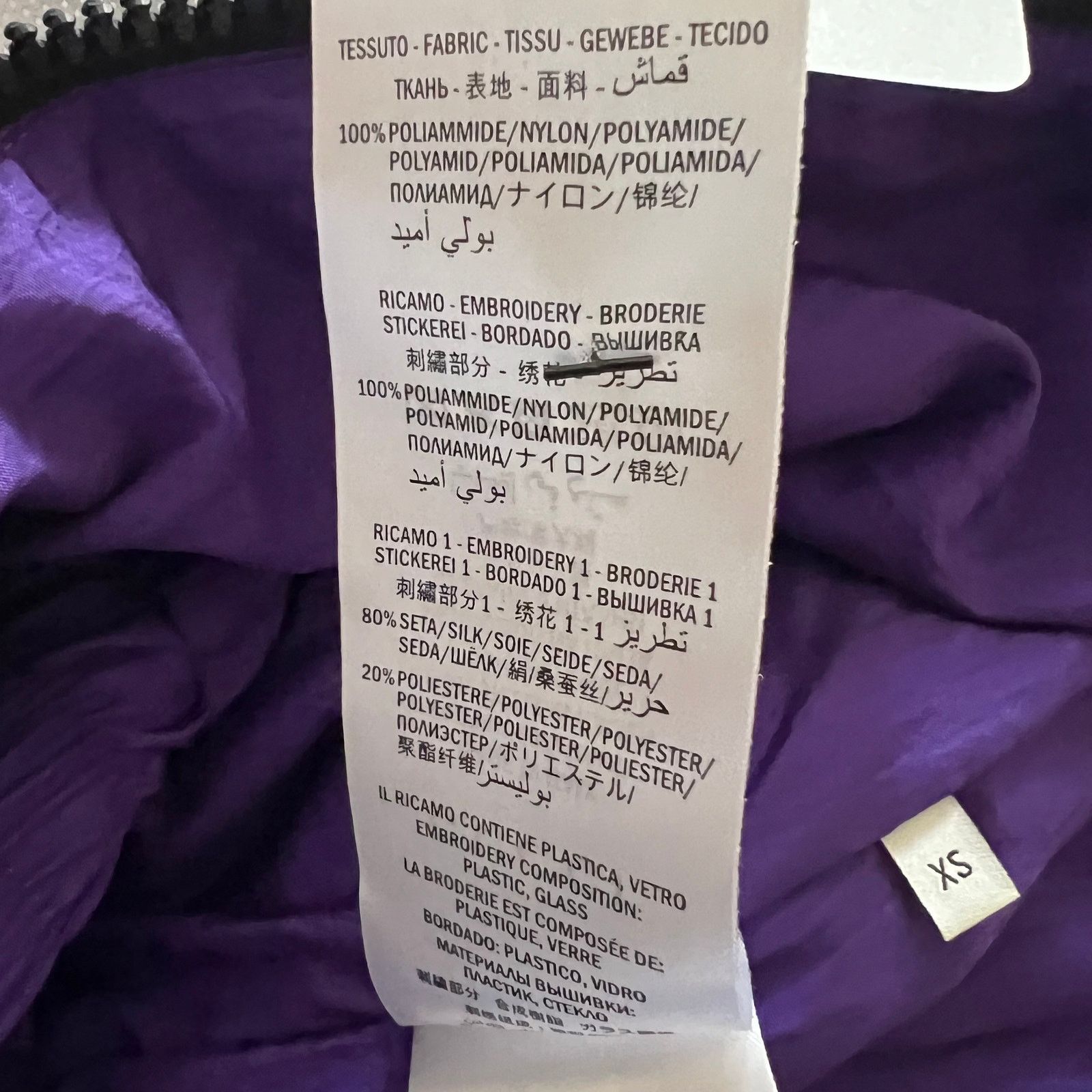 Gucci GUCCI Embellished Printed Hood Bomber Jacket w/ Tags, XS Size XS / US 0-2 / IT 36-38 - 15 Thumbnail