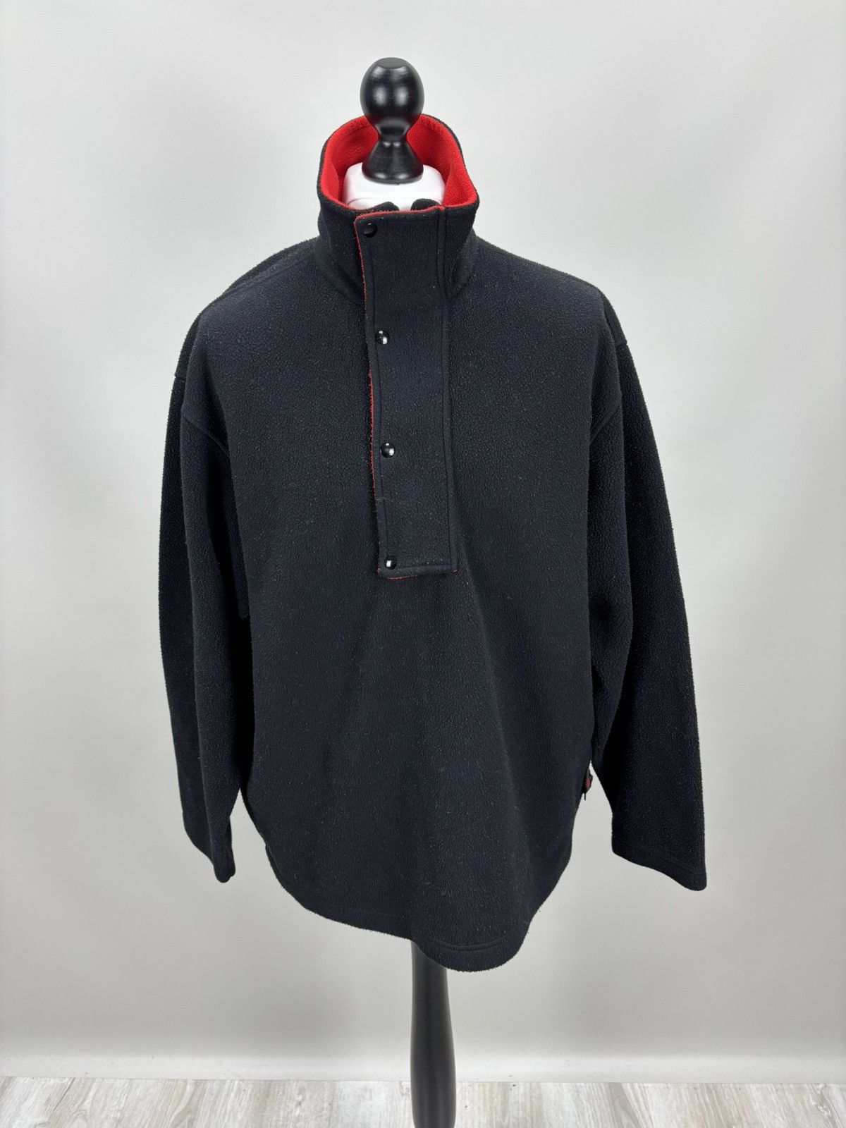 Marlboro Mens fleece jacket Marlboro Size L Color Black Size US L / EU 52-54 / 3 - 1 Thumbnail