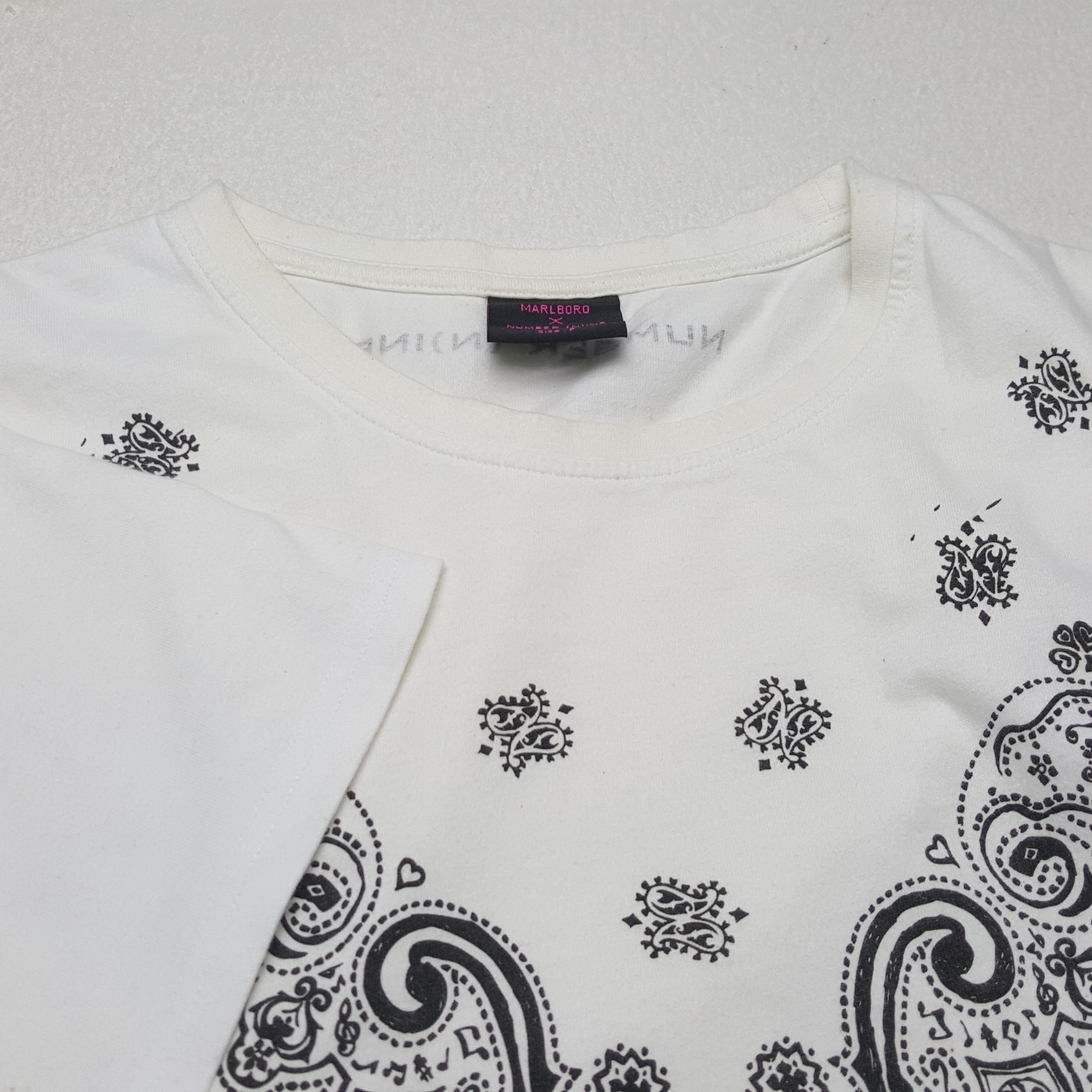 Japanese Brand × Number (N)ine × Vintage NUMBER NINE Japanese Brand Streetwear Art Style Tshirt Size US L / EU 52-54 / 3 - 7 Thumbnail