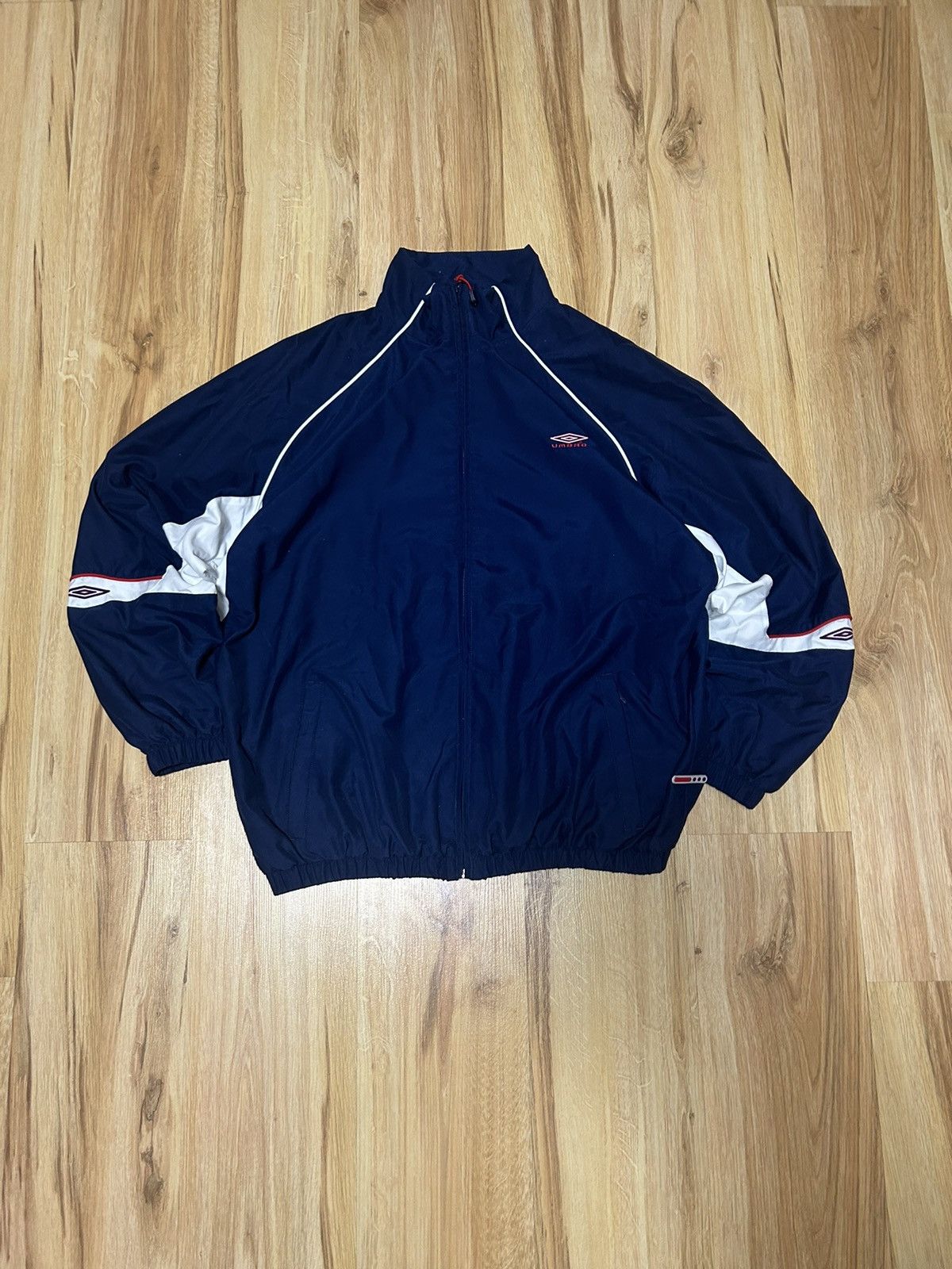 Nike × Umbro Vintage 90s Umbro light jacket Size US XL / EU 56 / 4 - 1 Thumbnail