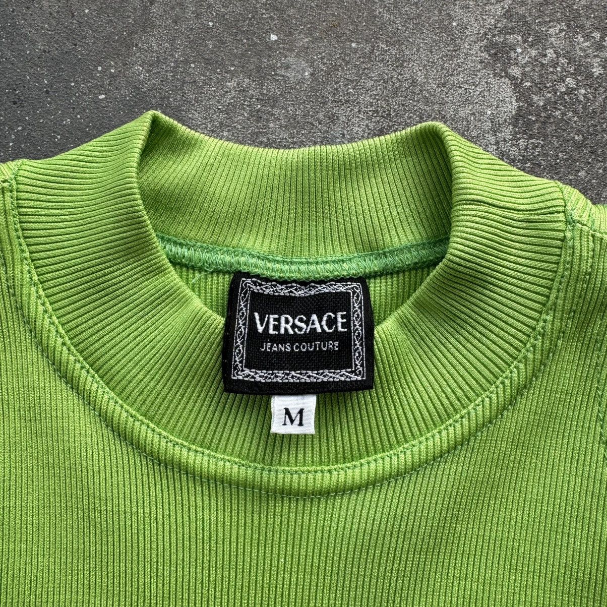 Versace × Versace Jeans Couture × Vintage Versace Jeans Couture Vintage 90s Tank Top Size M / US 6-8 / IT 42-44 - 6 Thumbnail