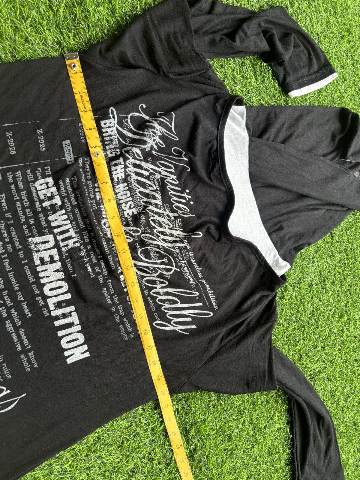 Hysteric Glamour Y2k Double Layer Befectibe Struct Punk Style Hoodie Size US L / EU 52-54 / 3 - 10 Thumbnail
