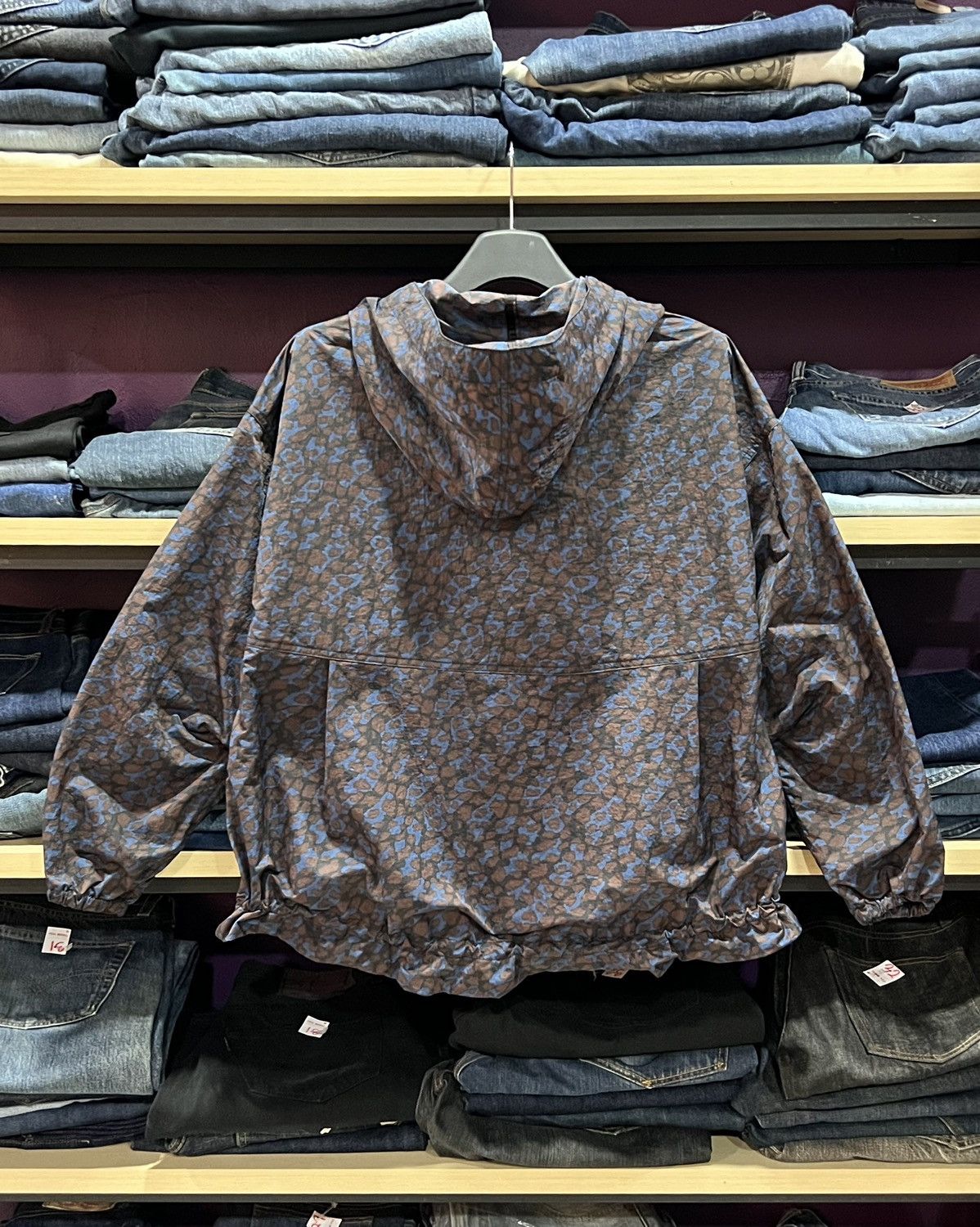 Designer × Karl Lagerfeld KARL LAGERFELD NYLON BLOUSE JACKET Size L / US 10 / IT 46 - 2 Thumbnail
