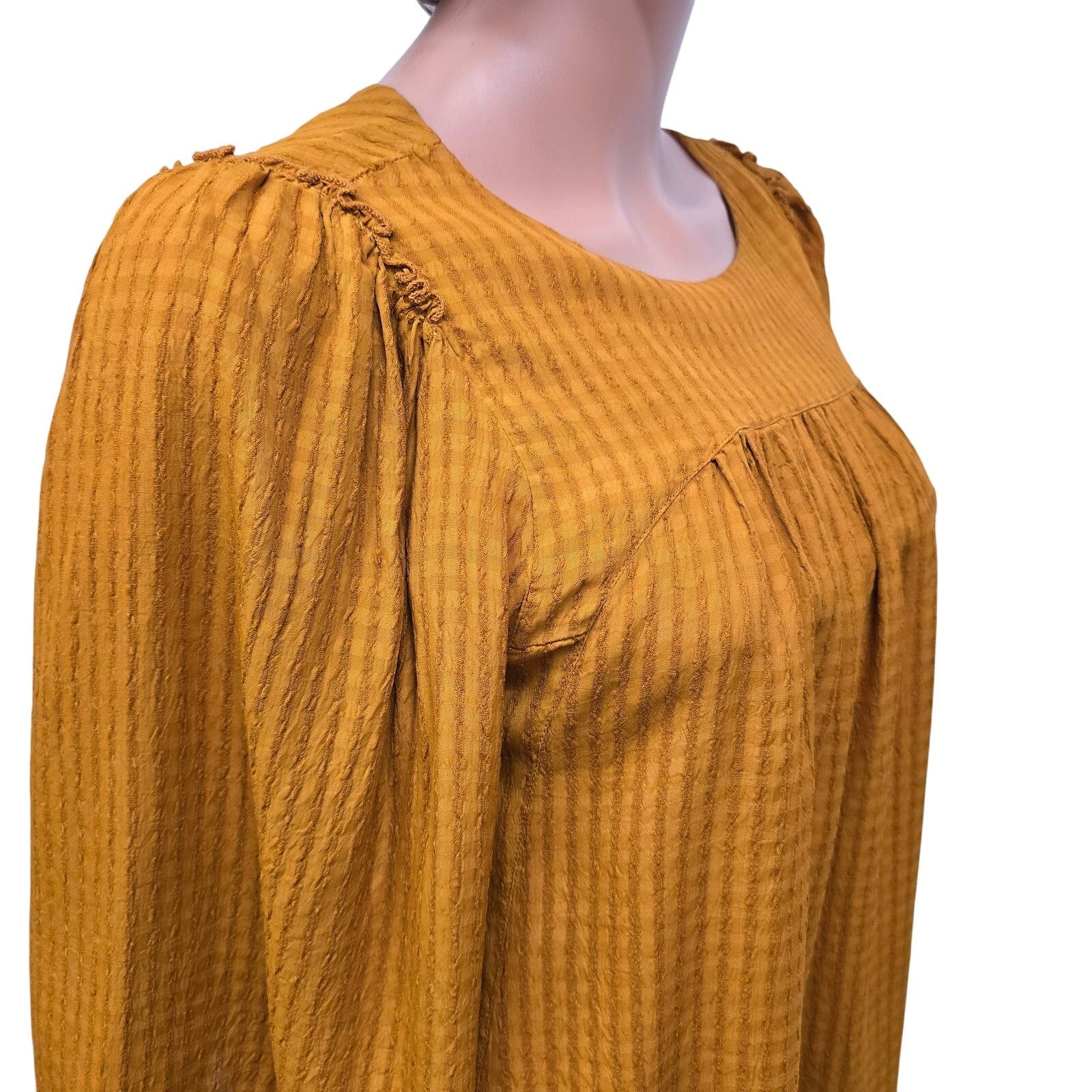 Other Roller Rabbit Top Blouse XS Oversized 3/4 Bell Sleeve Size XS / US 0-2 / IT 36-38 - 5 Thumbnail