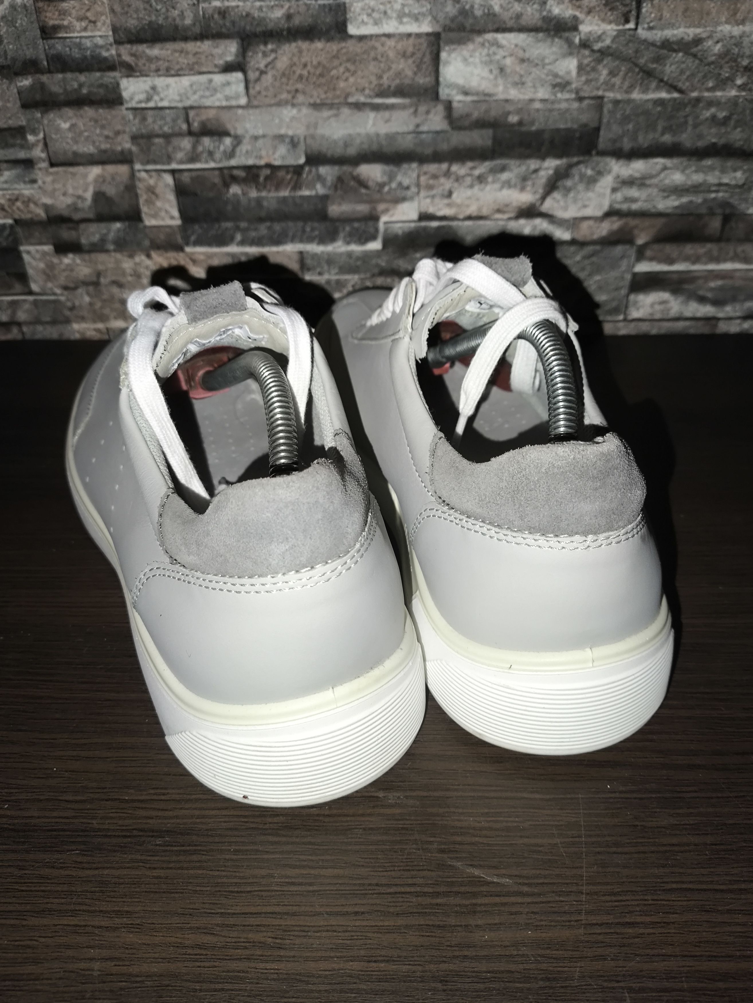 Ecco ECCO Tray – Men’s Leather Sneakers Size US 11 / EU 44 - 4 Thumbnail